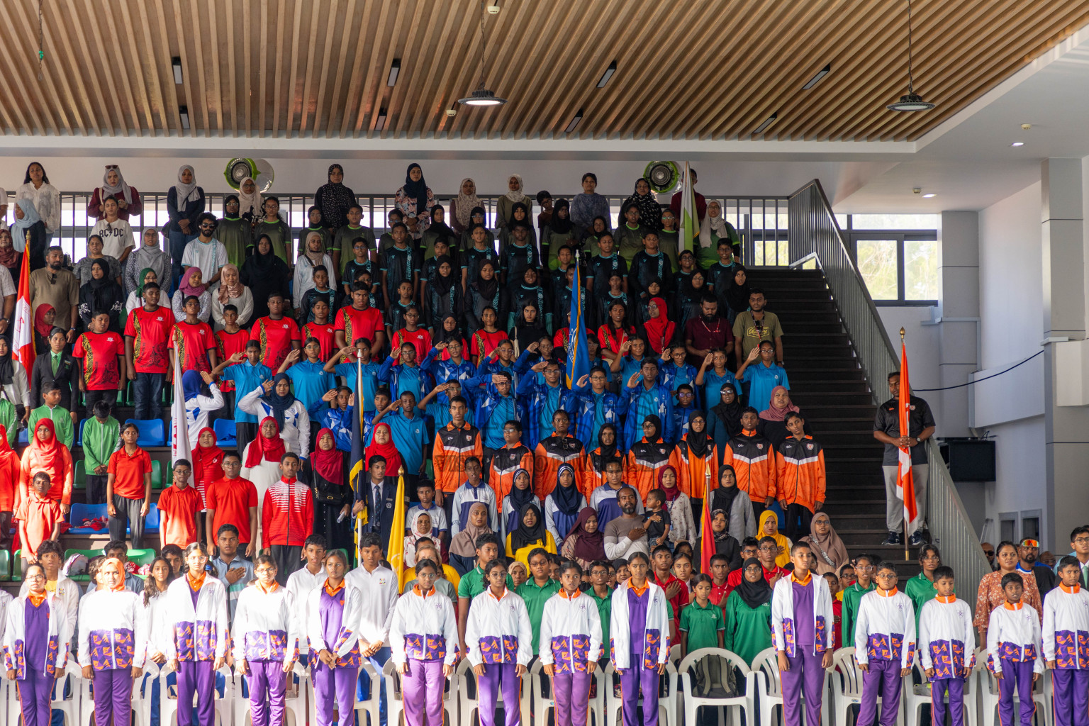 Closing ceremony of BML 20th Inter-School Swimming Competition was held in Hulhumale' Swimming Complex on Saturday, 19th October 2024. 
Photos: Ismail Thoriq