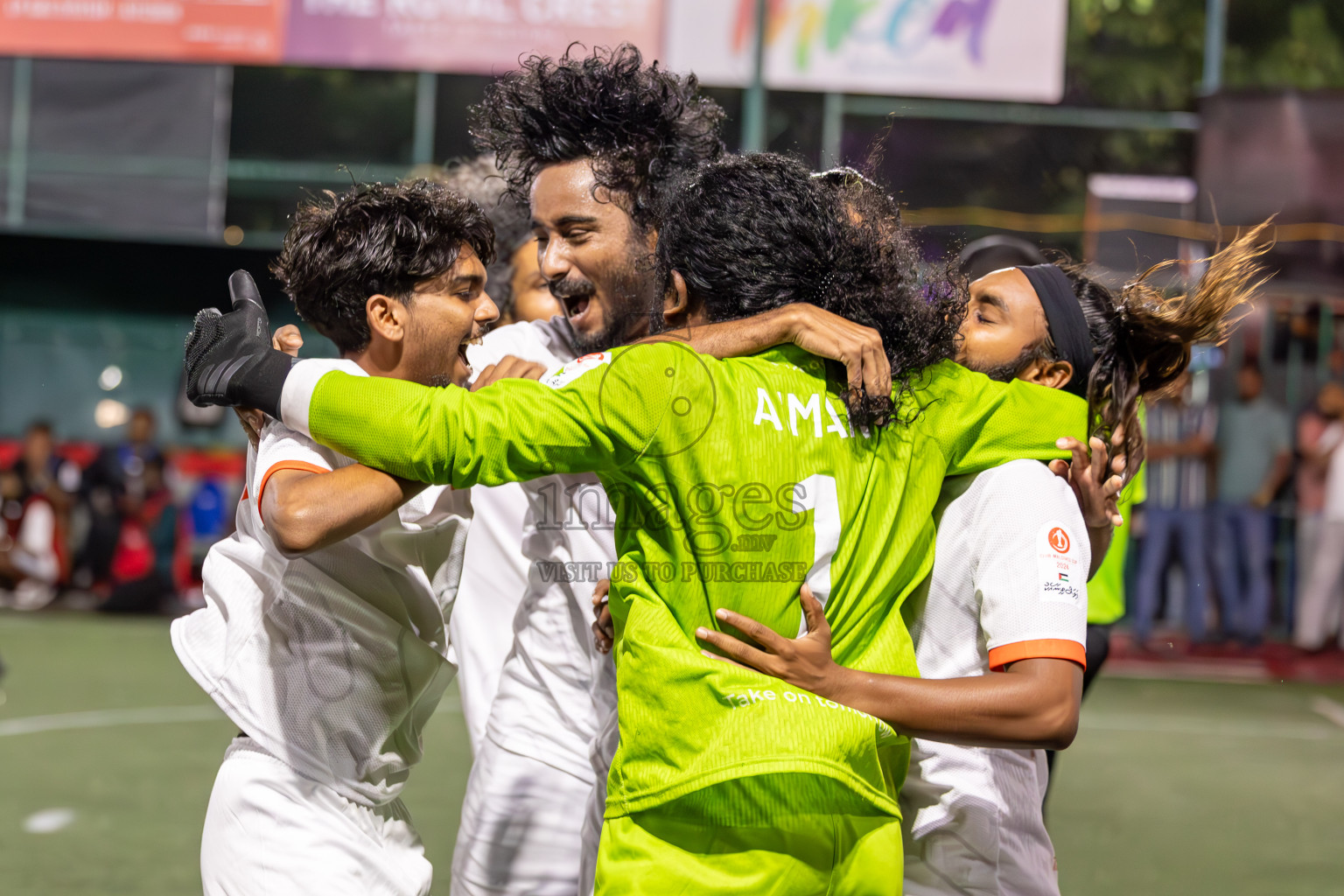 United BML vs Dhiraagu in Round of 16 of Club Maldives Cup 2024 held in Rehendi Futsal Ground, Hulhumale', Maldives on Tuesday, 8th October 2024. Photos: Ismail Thoriq / images.mv