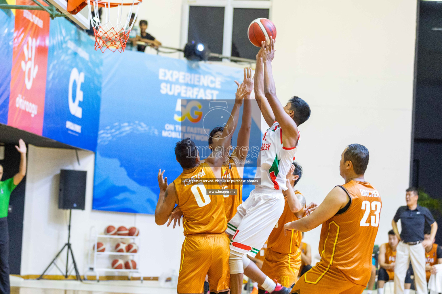 Bangladesh vs Bhutan in the final of Five Nation Championship 2023 was held in Social Center, Male', Maldives on Thursday, 22nd June 2023. Photos: Ismail Thoriq / images.mv