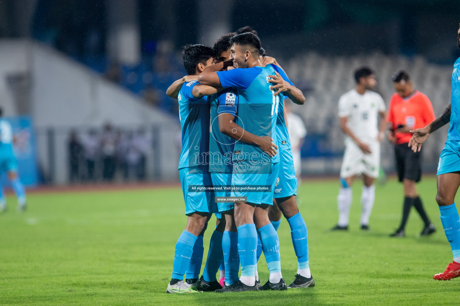 India vs Pakistan in the opening match of SAFF Championship 2023 held in Sree Kanteerava Stadium, Bengaluru, India, on Wednesday, 21st June 2023. Photos: Nausham Waheed / images.mv