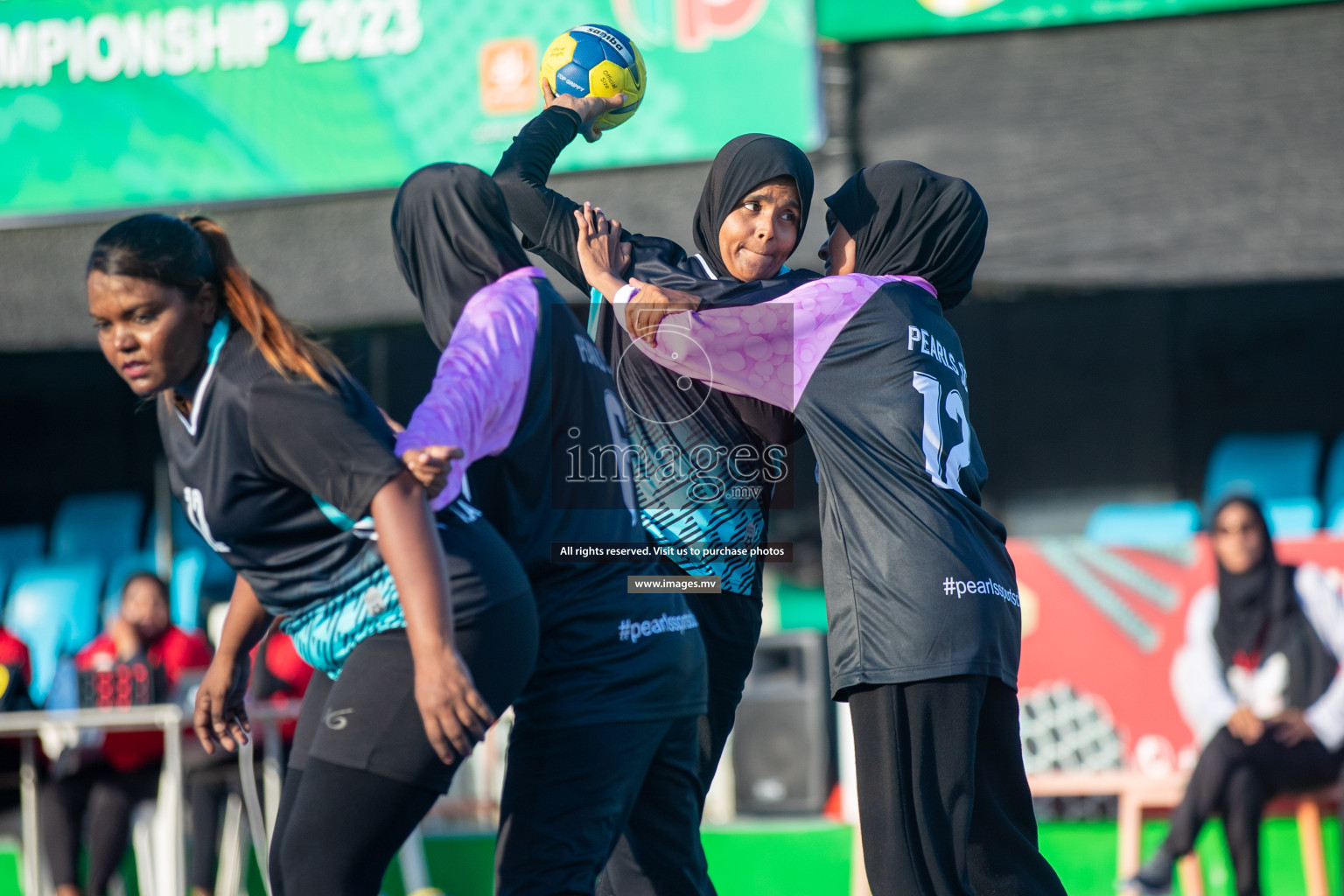 Day 3 of 6th MILO Handball Maldives Championship 2023, held in Handball ground, Male', Maldives on Friday, 22nd May 2023 Photos: Nausham Waheed/ Images.mv