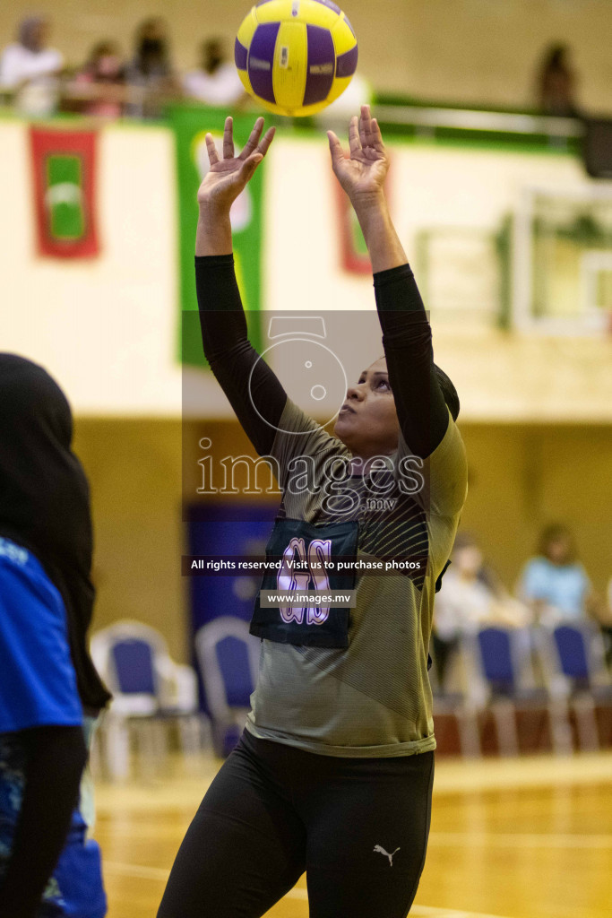 Green Streets vs Mahibadhoo Sports Club in the Semi Finals of Milo National Netball Tournament 2021 held on 3 December 2021 in Male', Maldives, Photos by Maanish