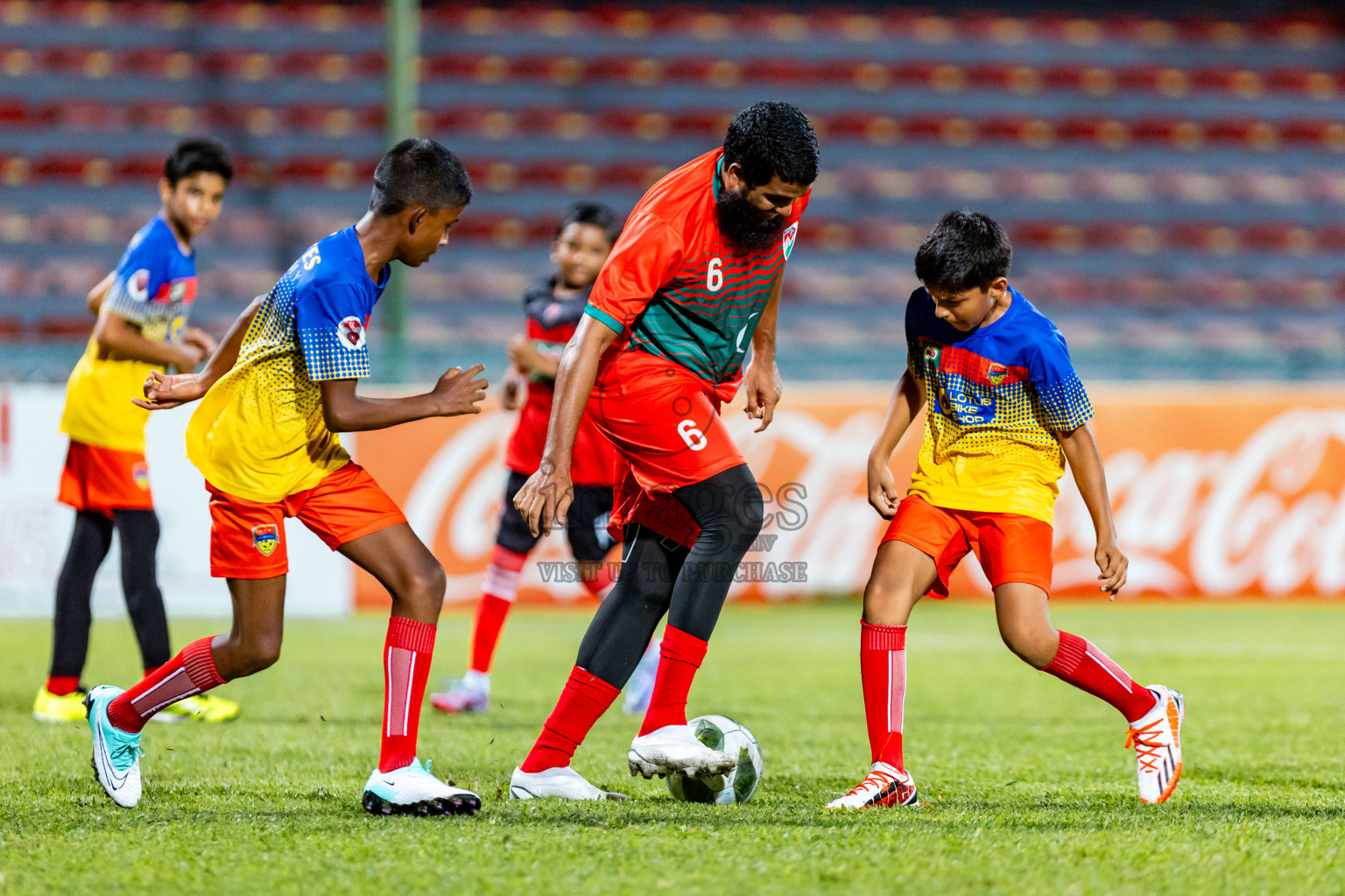 Super United Sports vs TC Sports Club in the Final of Under 19 Youth Championship 2024 was held at National Stadium in Male', Maldives on Monday, 1st July 2024. Photos: Nausham Waheed / images.mv