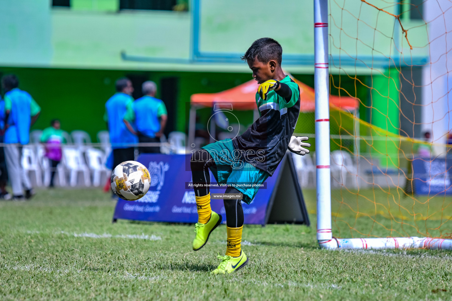 Day 2 of Milo Kids Football Fiesta 2022 was held in Male', Maldives on 20th October 2022. Photos: Nausham Waheed/ images.mv