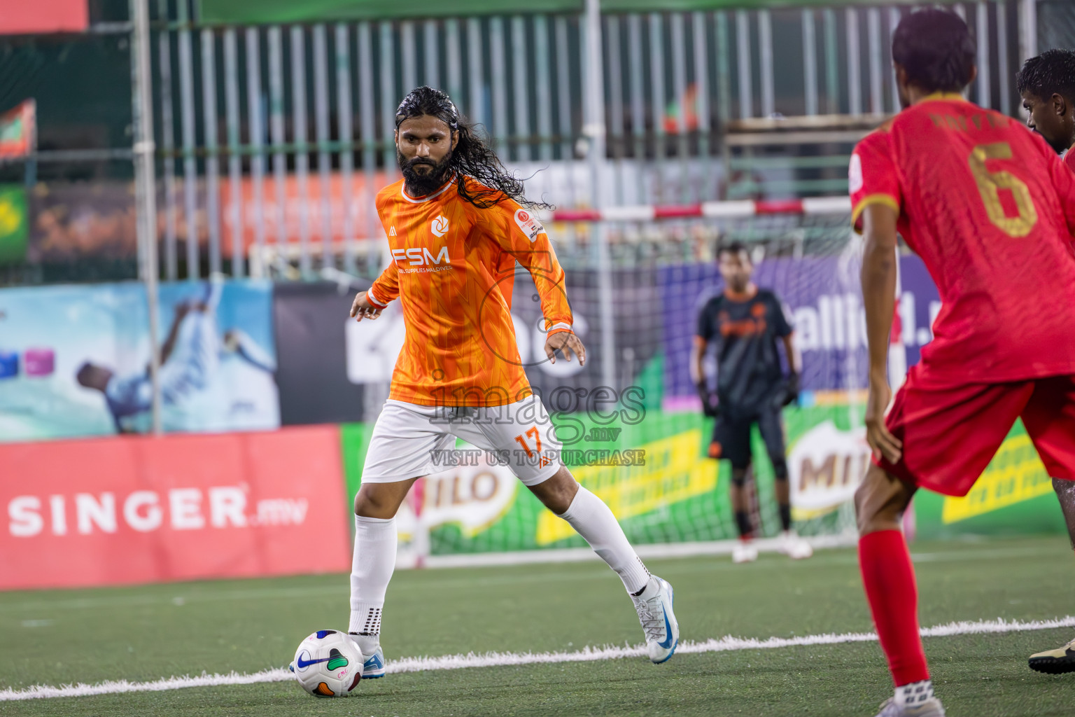 FSM vs Maldivian in Round of 16 of Club Maldives Cup 2024 held in Rehendi Futsal Ground, Hulhumale', Maldives on Monday, 7th October 2024. Photos: Ismail Thoriq / images.mv