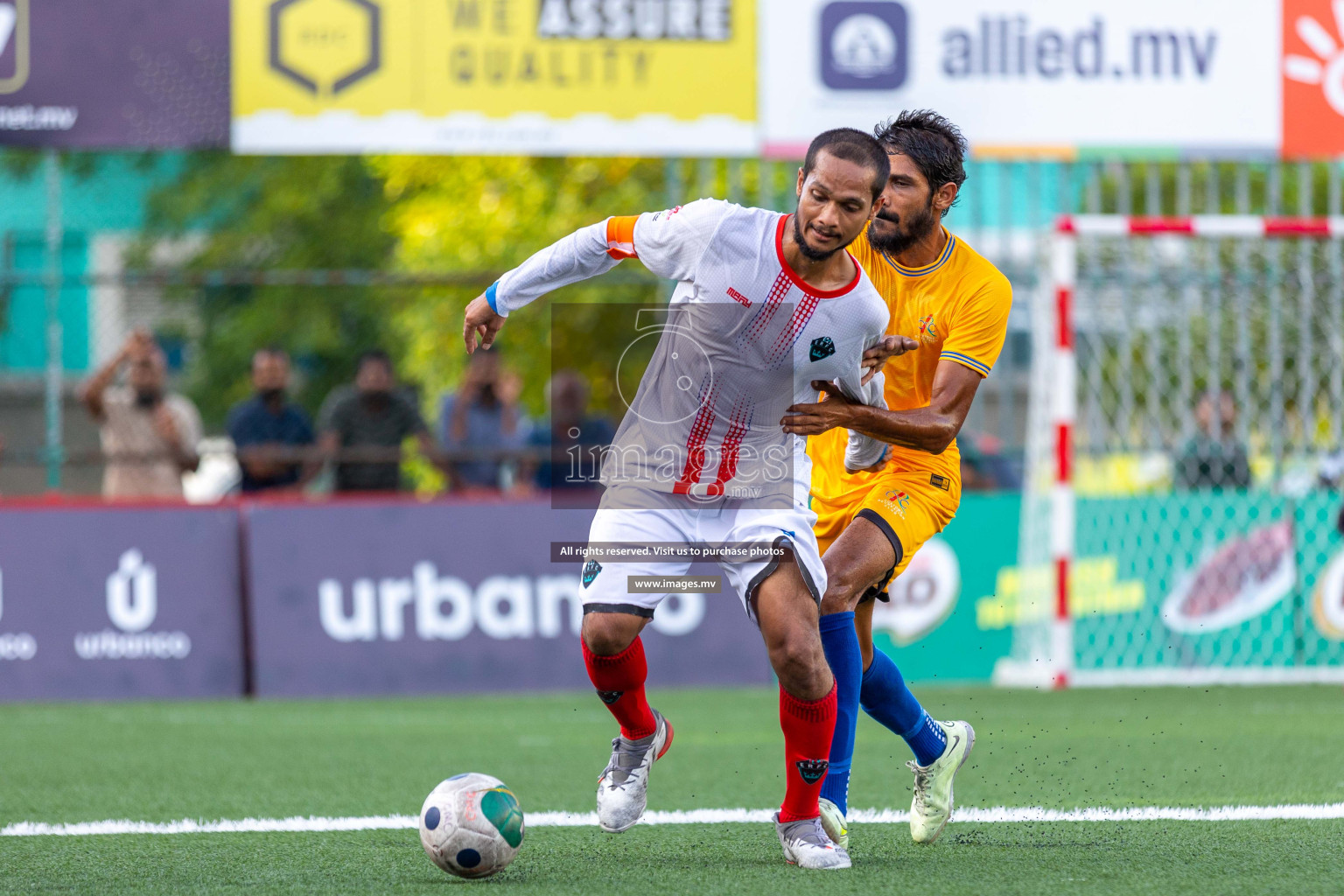 Customs RC vs ERFC in Club Maldives Cup 2023 held in Hulhumale, Maldives, on Monday, 24th July 2023. Photos: Ismail Thoriq / images.mv