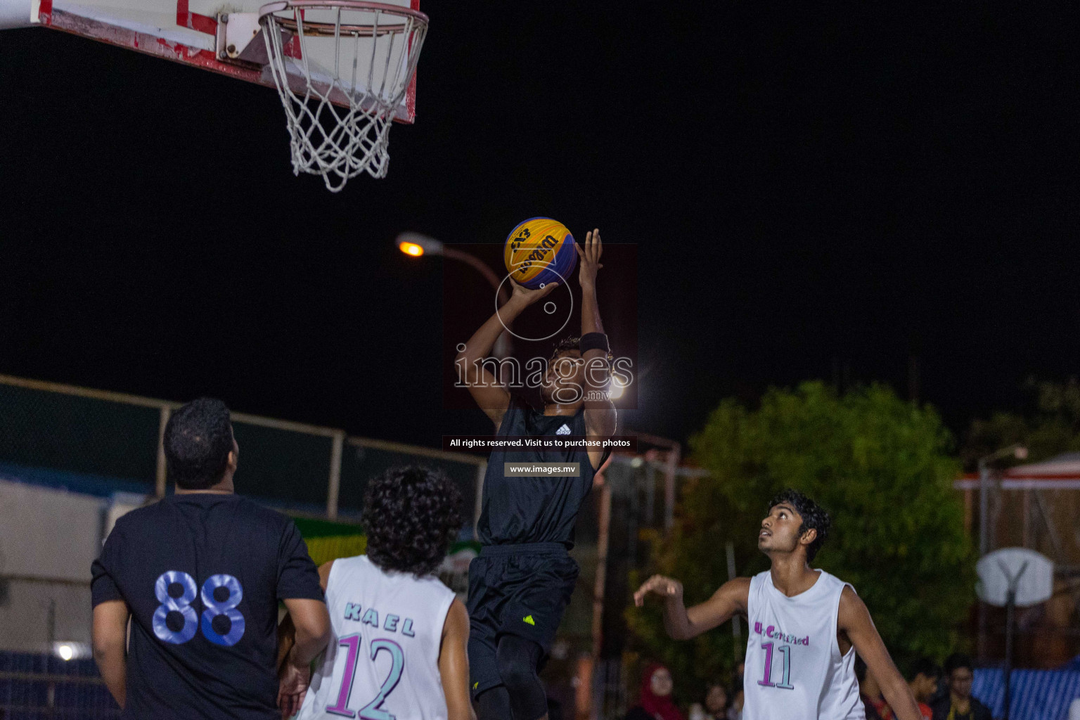 Day4 of Slamdunk by Sosal on 15th April 2023 held in Male'. Photos: Ismail Thoriq / images.mv