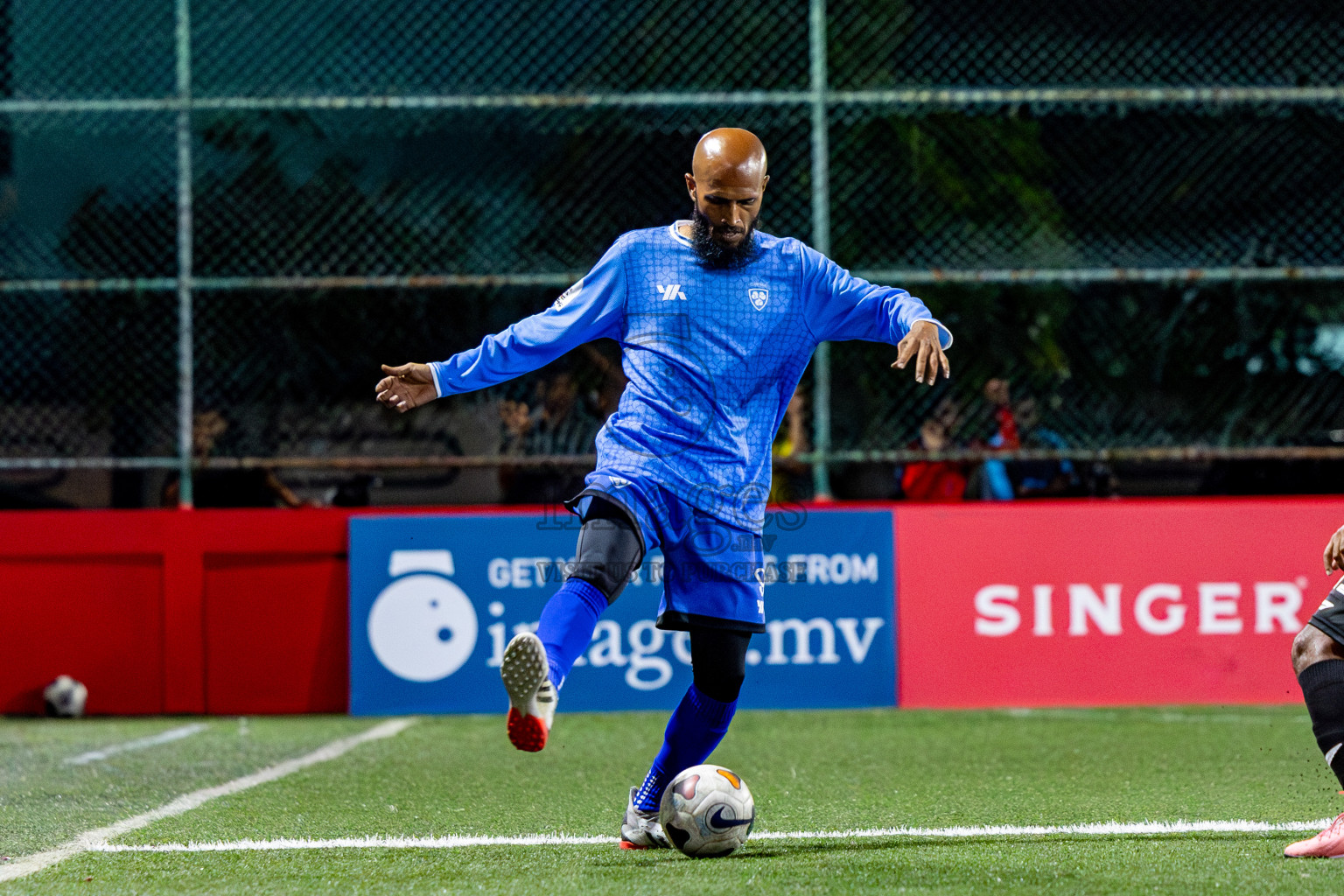 TRADE CLUB vs CLUB NDA in Club Maldives Classic 2024 held in Rehendi Futsal Ground, Hulhumale', Maldives on Thursday, 12th September 2024. Photos: Nausham Waheed / images.mv