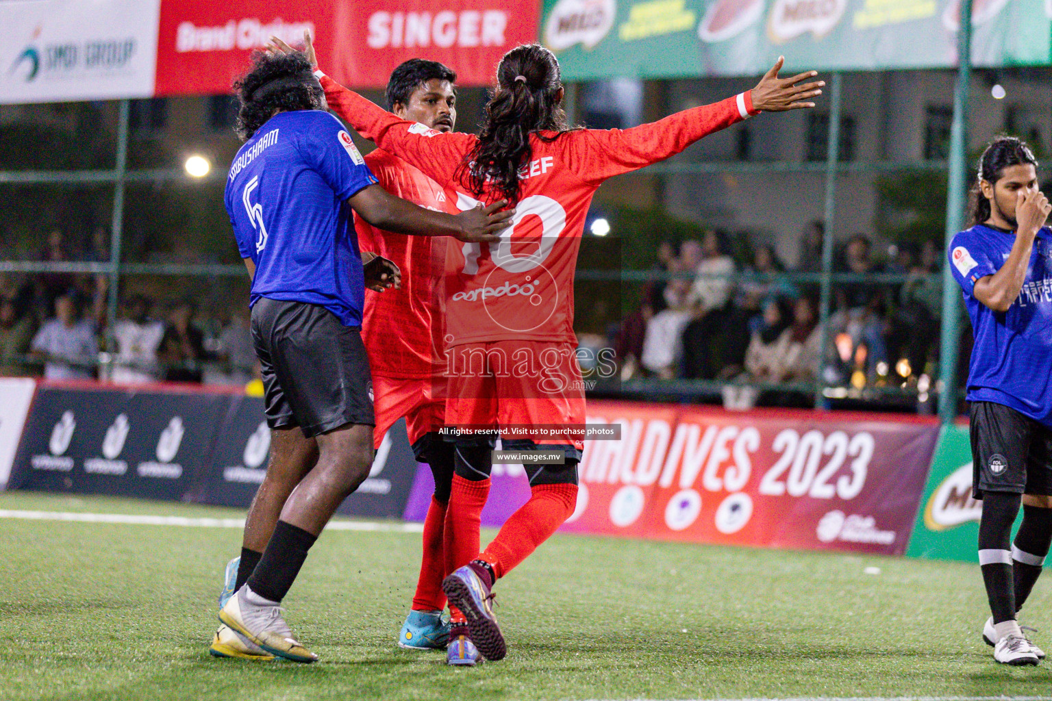 Club ROL vs Ooredoo in Club Maldives Cup 2023 held in Hulhumale, Maldives on 15 July 2023