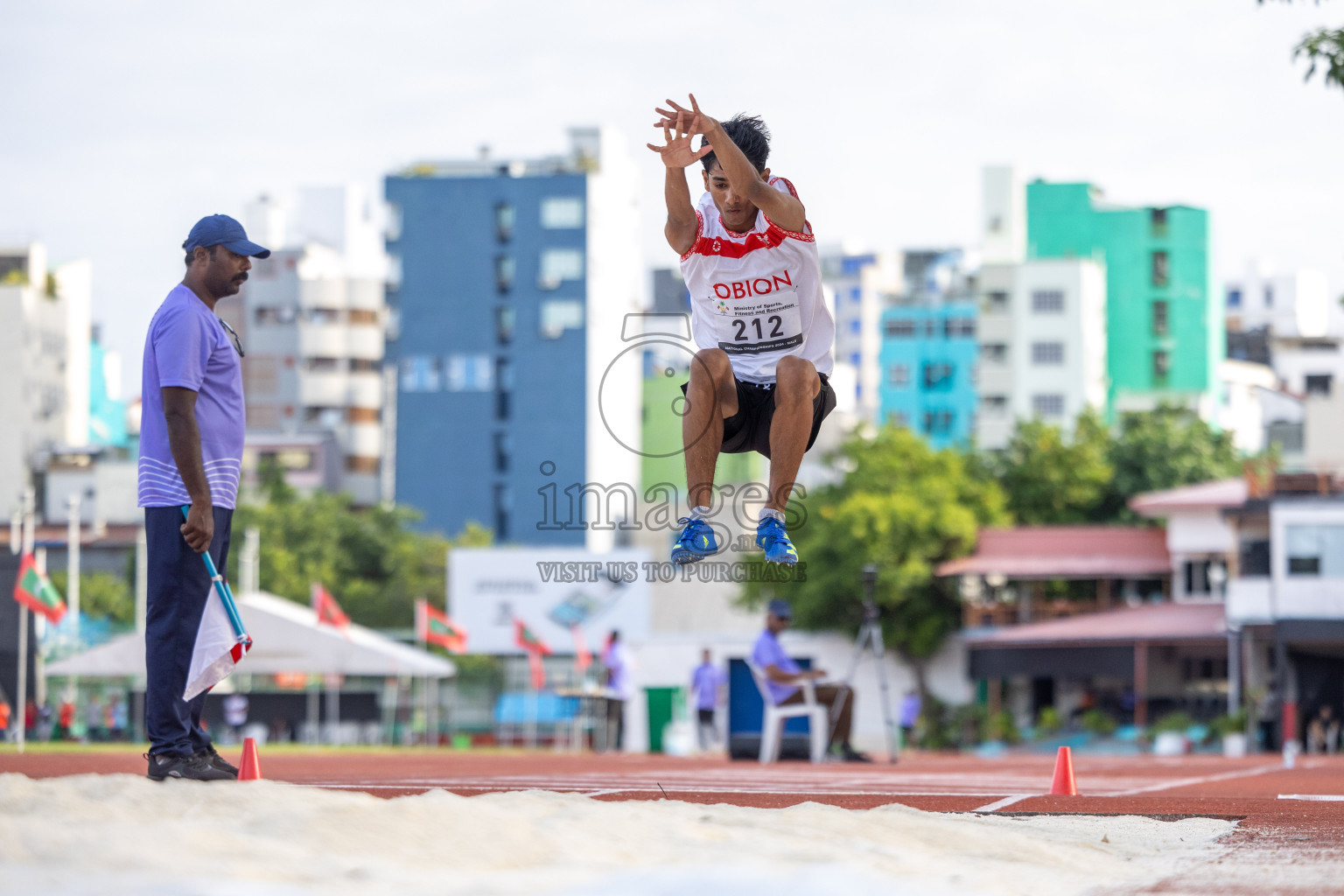 Day 3 of 33rd National Athletics Championship was held in Ekuveni Track at Male', Maldives on Saturday, 7th September 2024.
Photos: Suaadh Abdul Sattar / images.mv