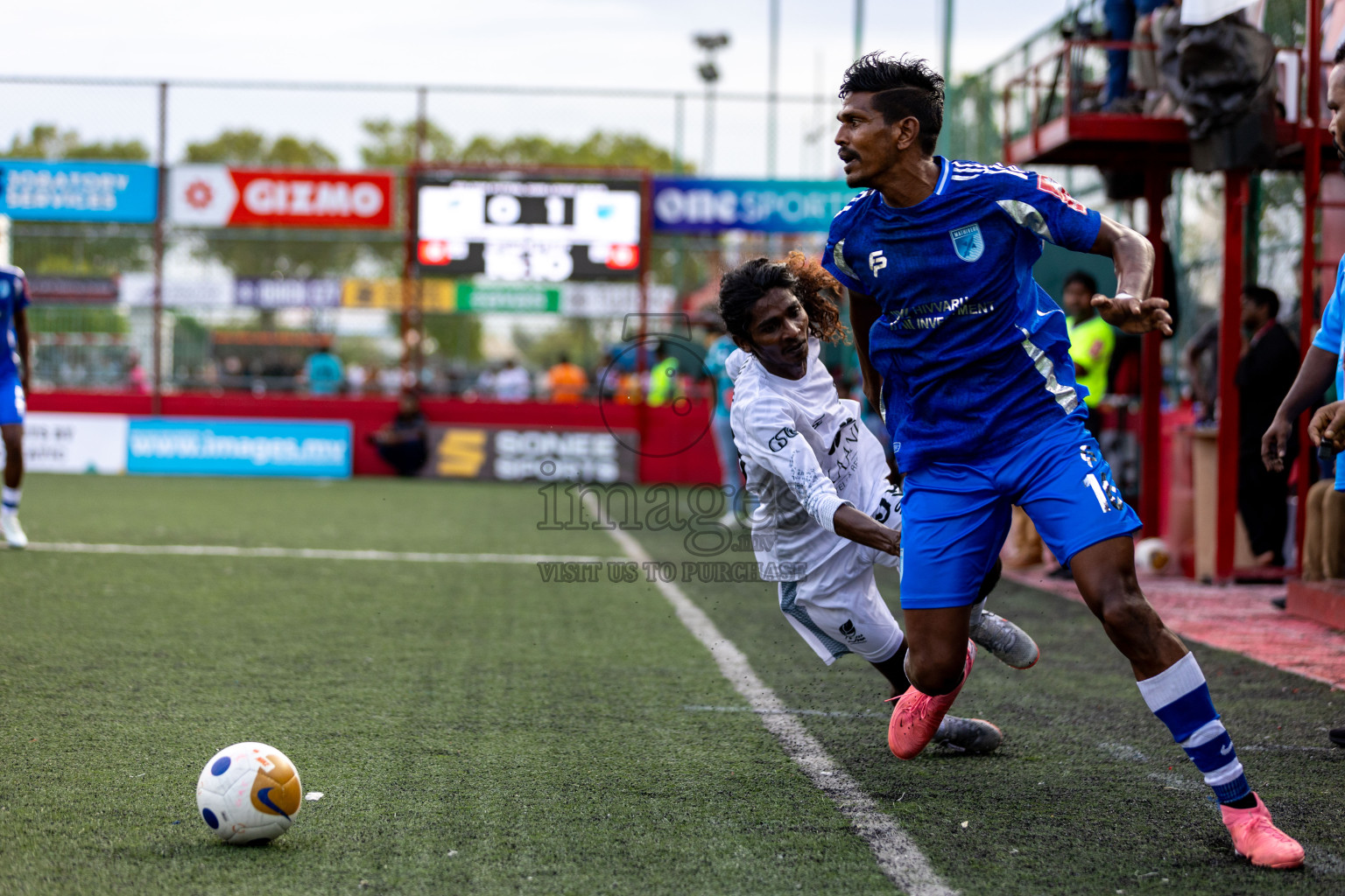AA. Ukulhas VS AA. Mathiveri in Day 7 of Golden Futsal Challenge 2025 was held on Saturday, 11th January 2025, in Hulhumale', Maldives 
Photos: Hassan Simah / images.mv