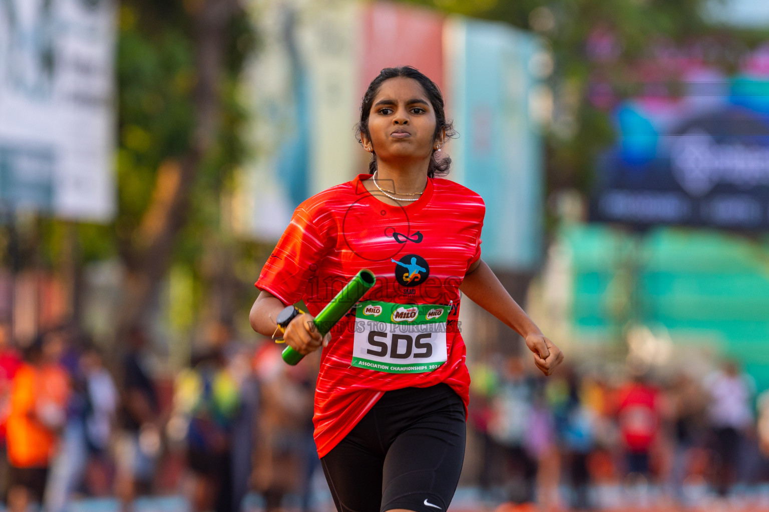 Day 1 of MILO Athletics Association Championship was held on Tuesday, 5th May 2024 in Male', Maldives. Photos: Nausham Waheed