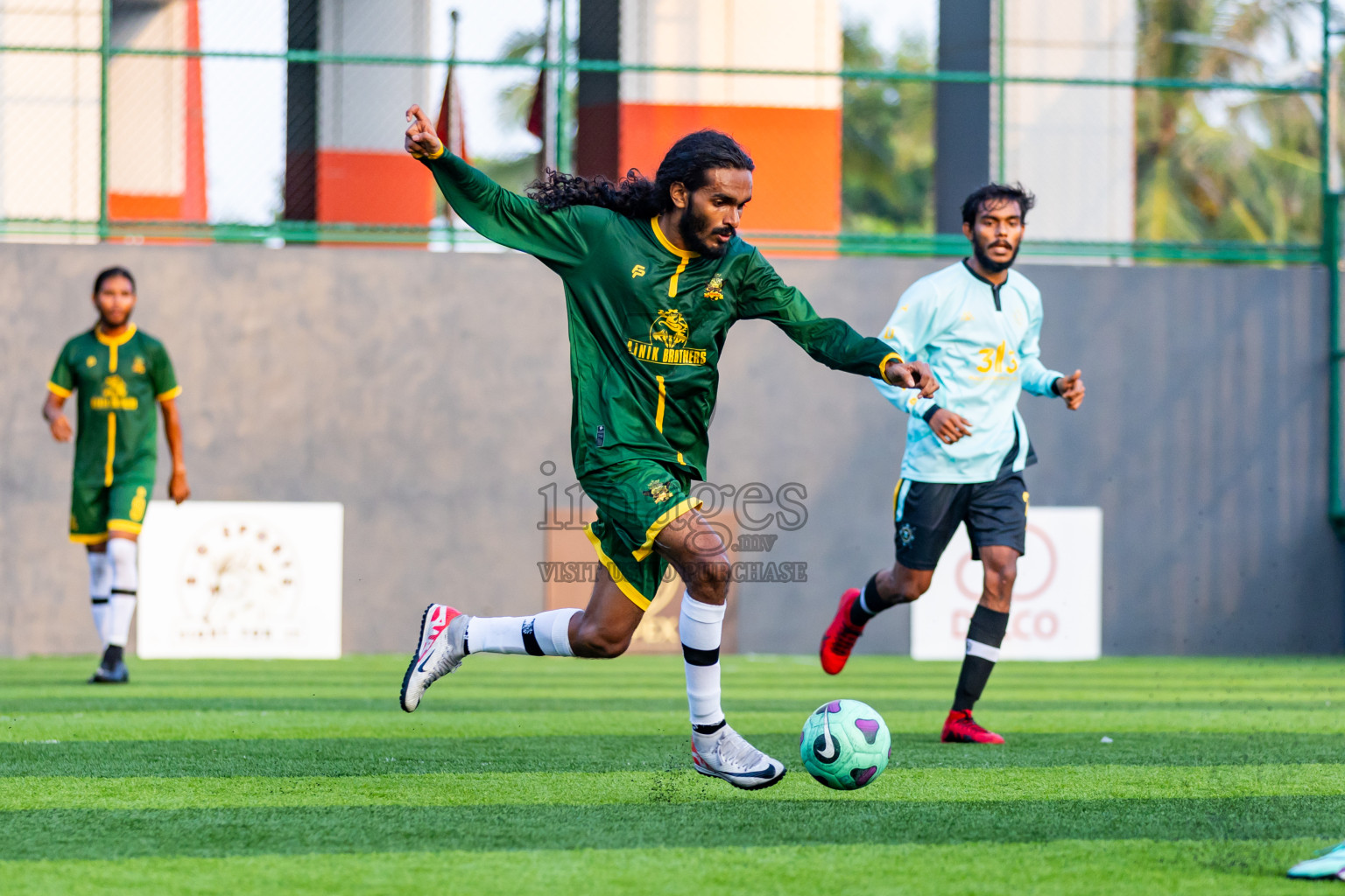 Squadra vs Rock Z in Day 8 of BG Futsal Challenge 2024 was held on Tuesday, 19th March 2024, in Male', Maldives Photos: Nausham Waheed / images.mv