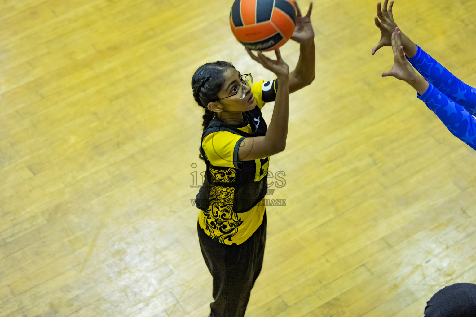 Day 12 of 25th Inter-School Netball Tournament was held in Social Center at Male', Maldives on Thursday, 22nd August 2024.