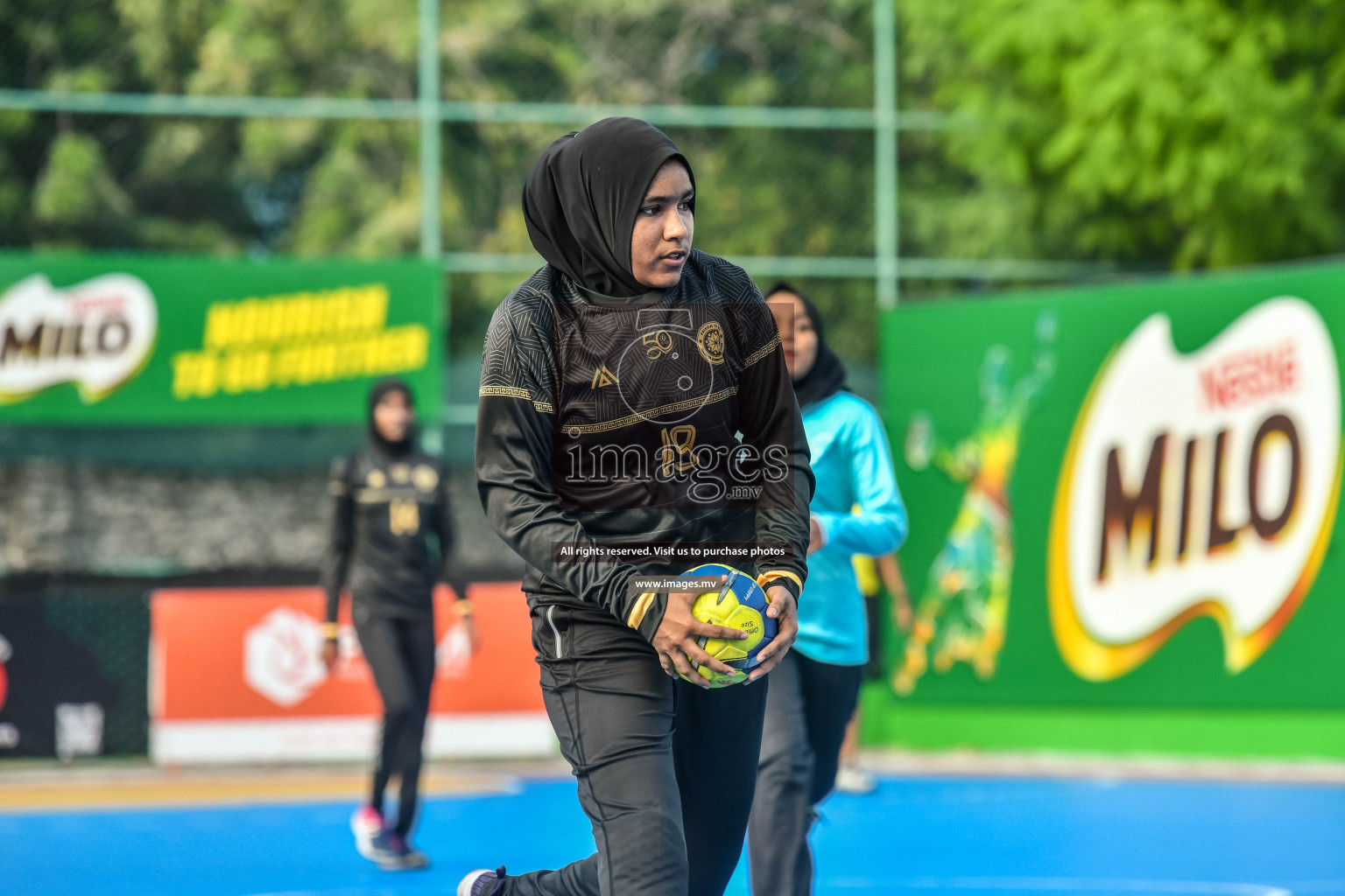 Day 5 of Milo 6th Inter Office Handball Tournament 2022 - Photos by Nausham Waheed