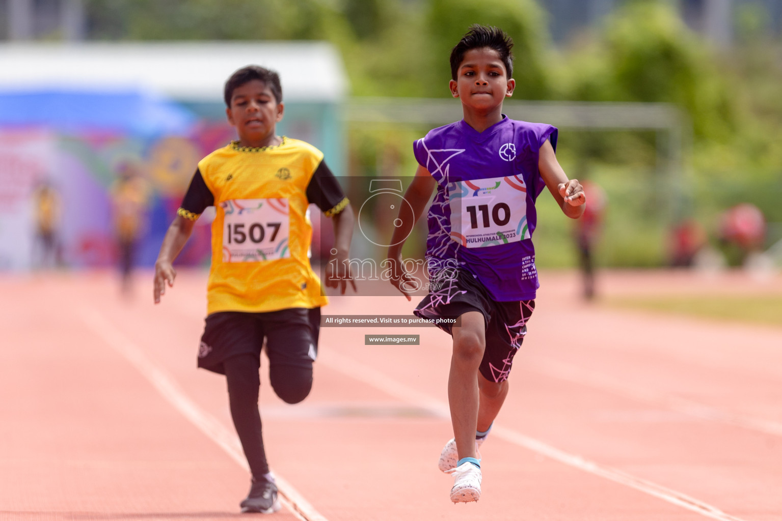 Day two of Inter School Athletics Championship 2023 was held at Hulhumale' Running Track at Hulhumale', Maldives on Sunday, 15th May 2023. Photos: Shuu/ Images.mv