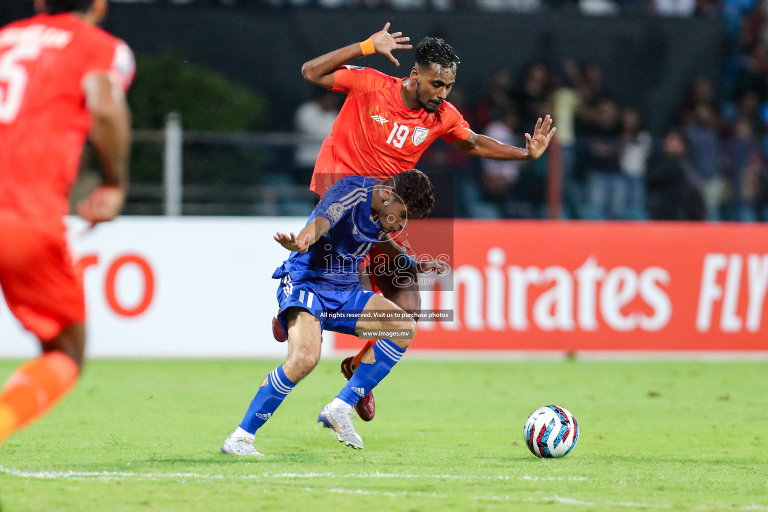 Kuwait vs India in the Final of SAFF Championship 2023 held in Sree Kanteerava Stadium, Bengaluru, India, on Tuesday, 4th July 2023. Photos: Nausham Waheed, Hassan Simah / images.mv