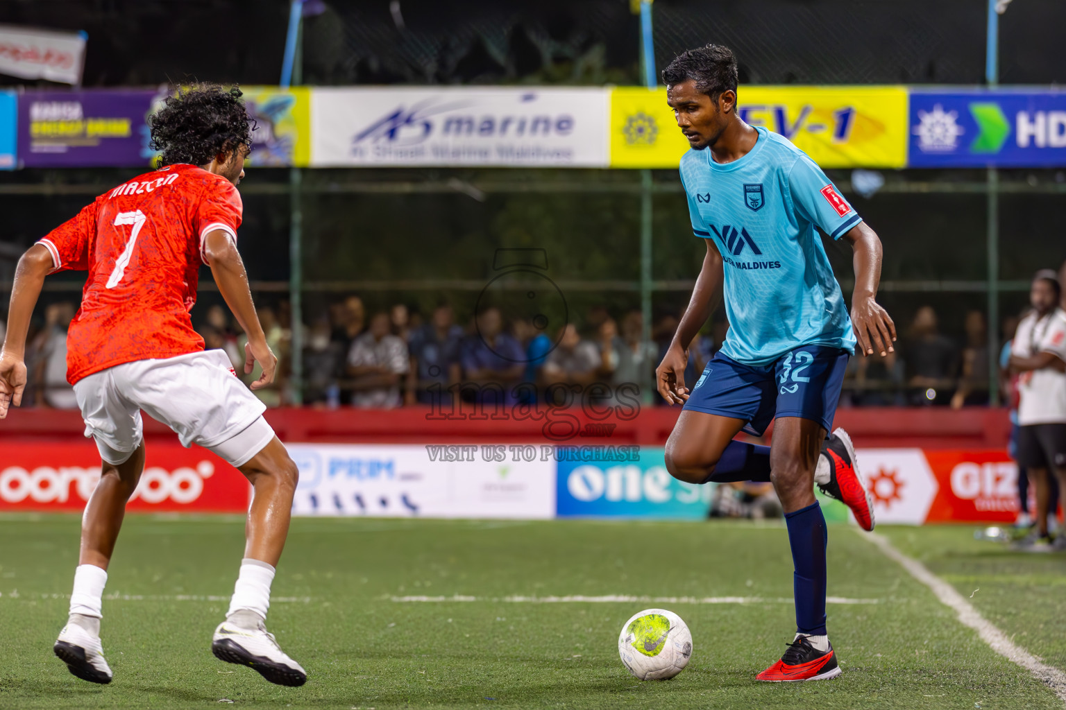 HA Utheemu vs HA Dhidhdhoo on Day 37 of Golden Futsal Challenge 2024 was held on Thursday, 22nd February 2024, in Hulhumale', Maldives
Photos: Ismail Thoriq / images.mv