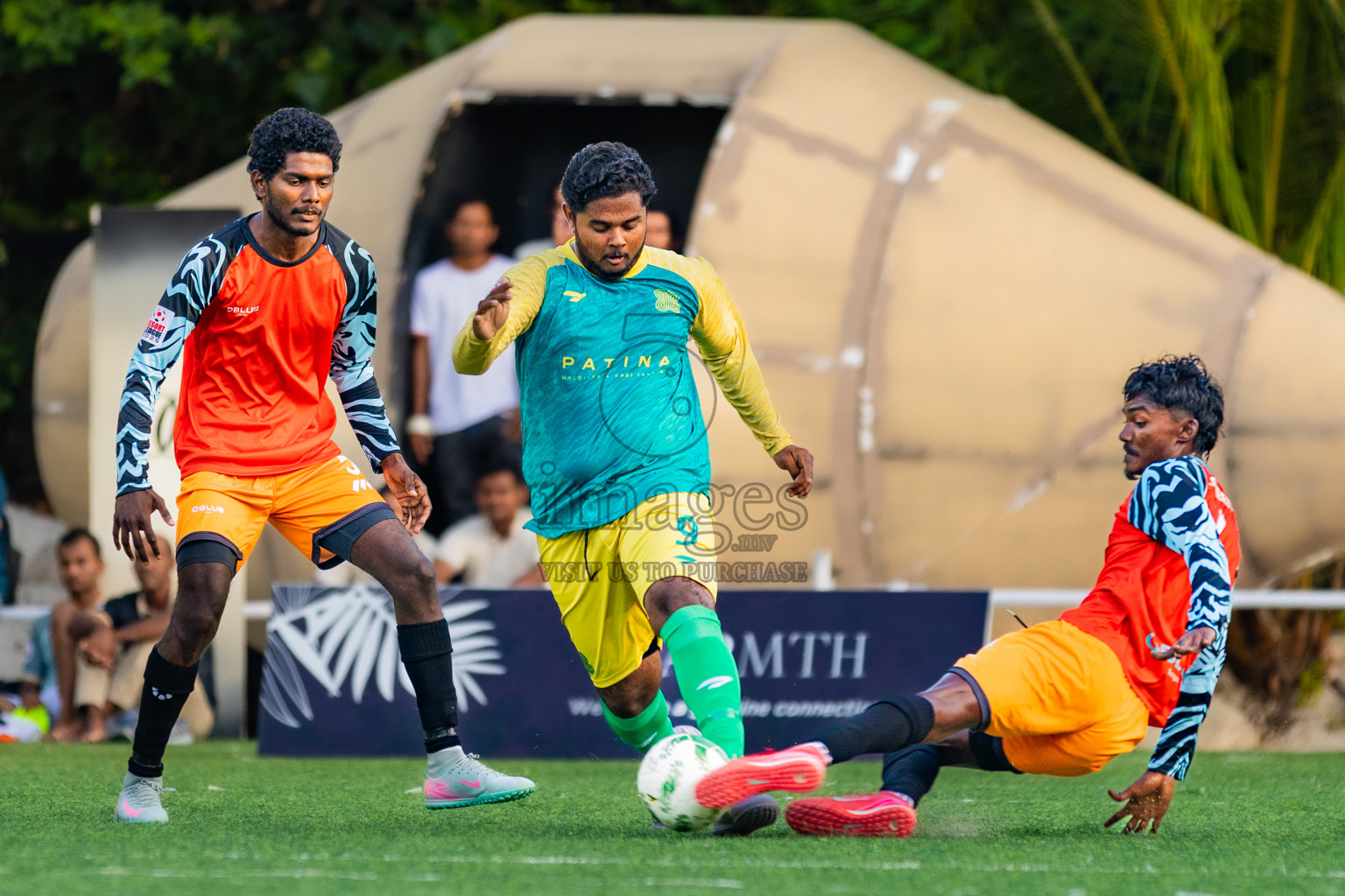 Patina vs Oblu Sangeli in Resort League 2025 (North Male Zone) day 14 was held on Tuesday, 16th September 2025 in One And Only Reethi Rah Maldives Resort, Photos: Areef Adam / images.mv