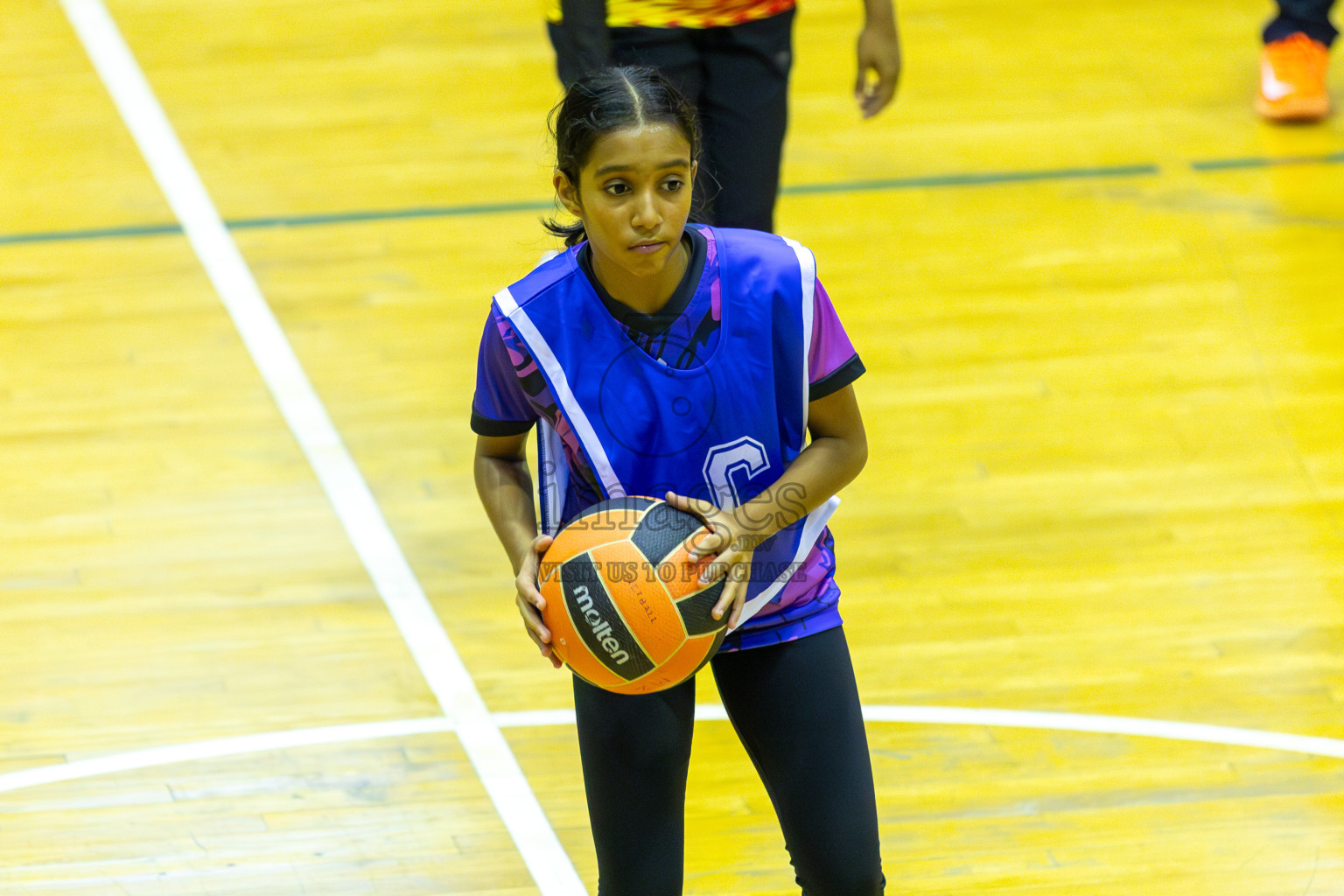 Day 4 of 21st National Netball Tournament was held in Social Canter at Male', Maldives on Saturday, 11th May 2024. Photos: Mohamed Mahfooz Moosa / images.mv