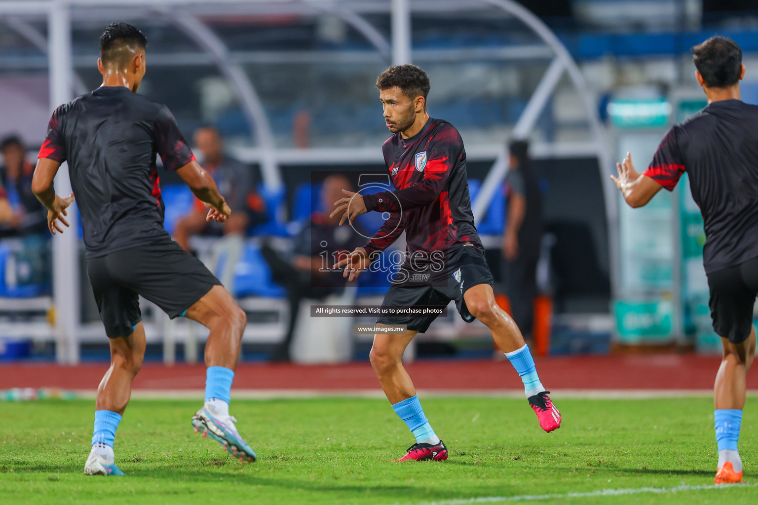 India vs Kuwait in SAFF Championship 2023 held in Sree Kanteerava Stadium, Bengaluru, India, on Tuesday, 27th June 2023. Photos: Nausham Waheed/ images.mv