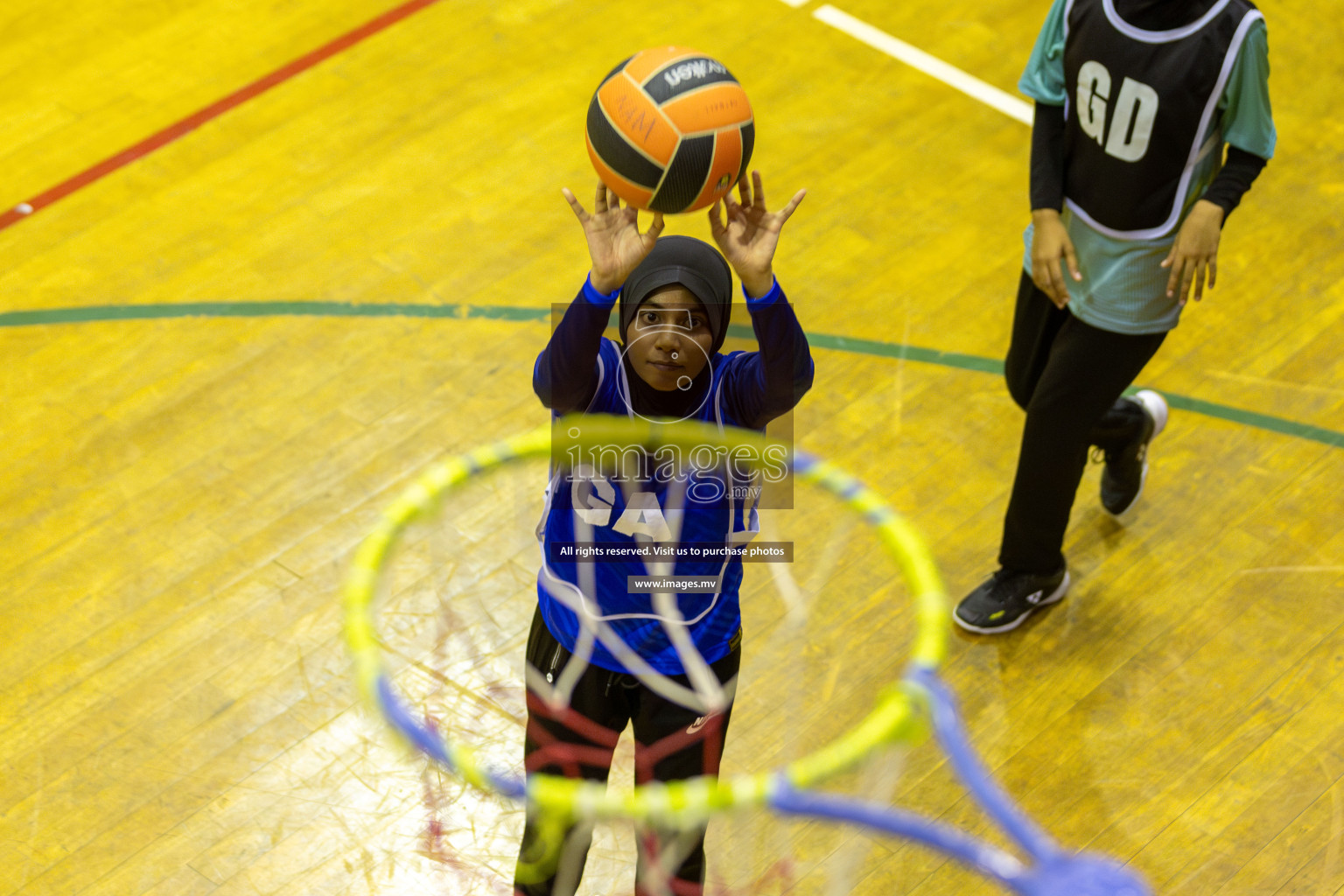 Day5 of 24th Interschool Netball Tournament 2023 was held in Social Center, Male', Maldives on 31st October 2023. Photos: Mohamed Mahfooz Moosa / images.mv