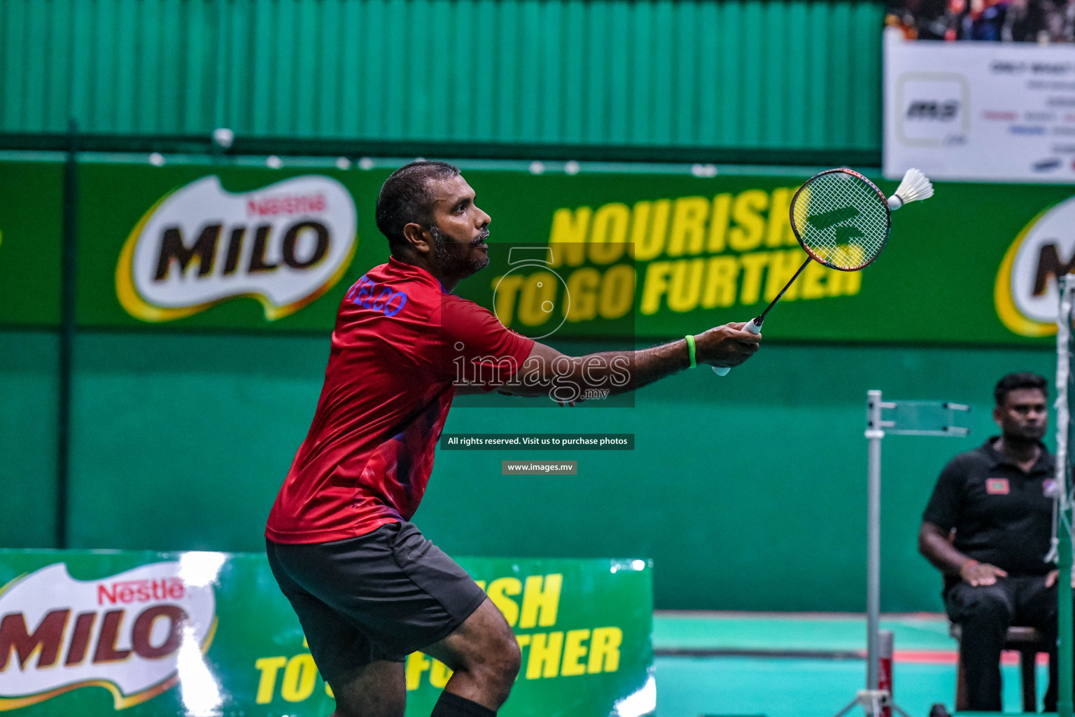 Final of 6th Office Company Badmintion Championship held in Male', Maldives Photos: Nausham Waheed / Images.mv