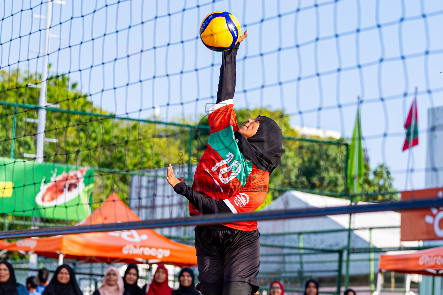 Day 13 of Interschool Volleyball Tournament 2024 was held in Ekuveni Volleyball Court at Male', Maldives on Thursday, 5th December 2024. Photos: Nausham Waheed / images.mv