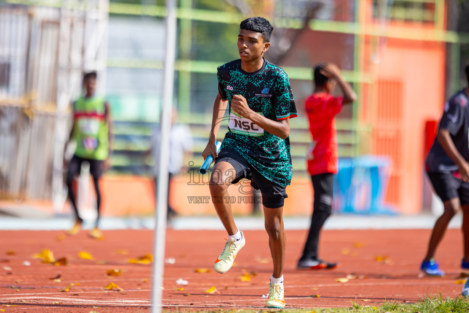 Day 3 of 12th Milo Association Championships was held in Ekuveni Track at Male', Maldives on Saturday, 26th April 2025. Photos: Ismail Thoriq / images.mv