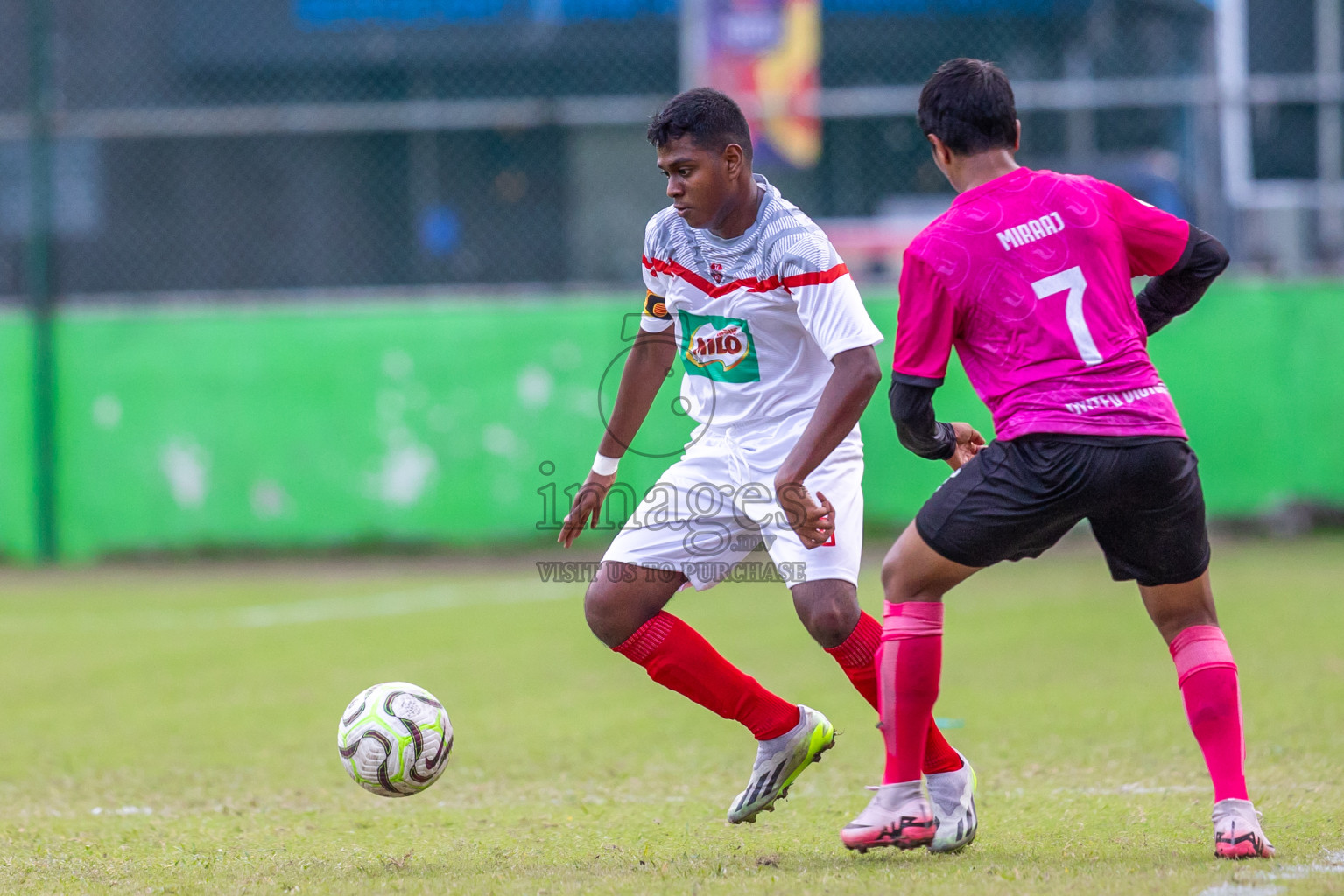 Dhivehi Youth League 2024 - Day 1. Matches held at Henveiru Stadium on 21st November 2024 , Thursday. Photos: Shuu Abdul Sattar/ Images.mv