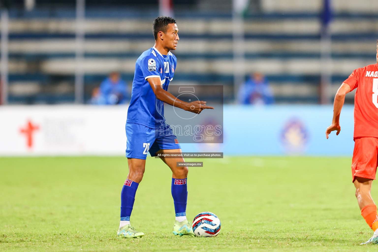 Nepal vs India in SAFF Championship 2023 held in Sree Kanteerava Stadium, Bengaluru, India, on Saturday, 24th June 2023. Photos: Nausham Waheed, Hassan Simah / images.mv