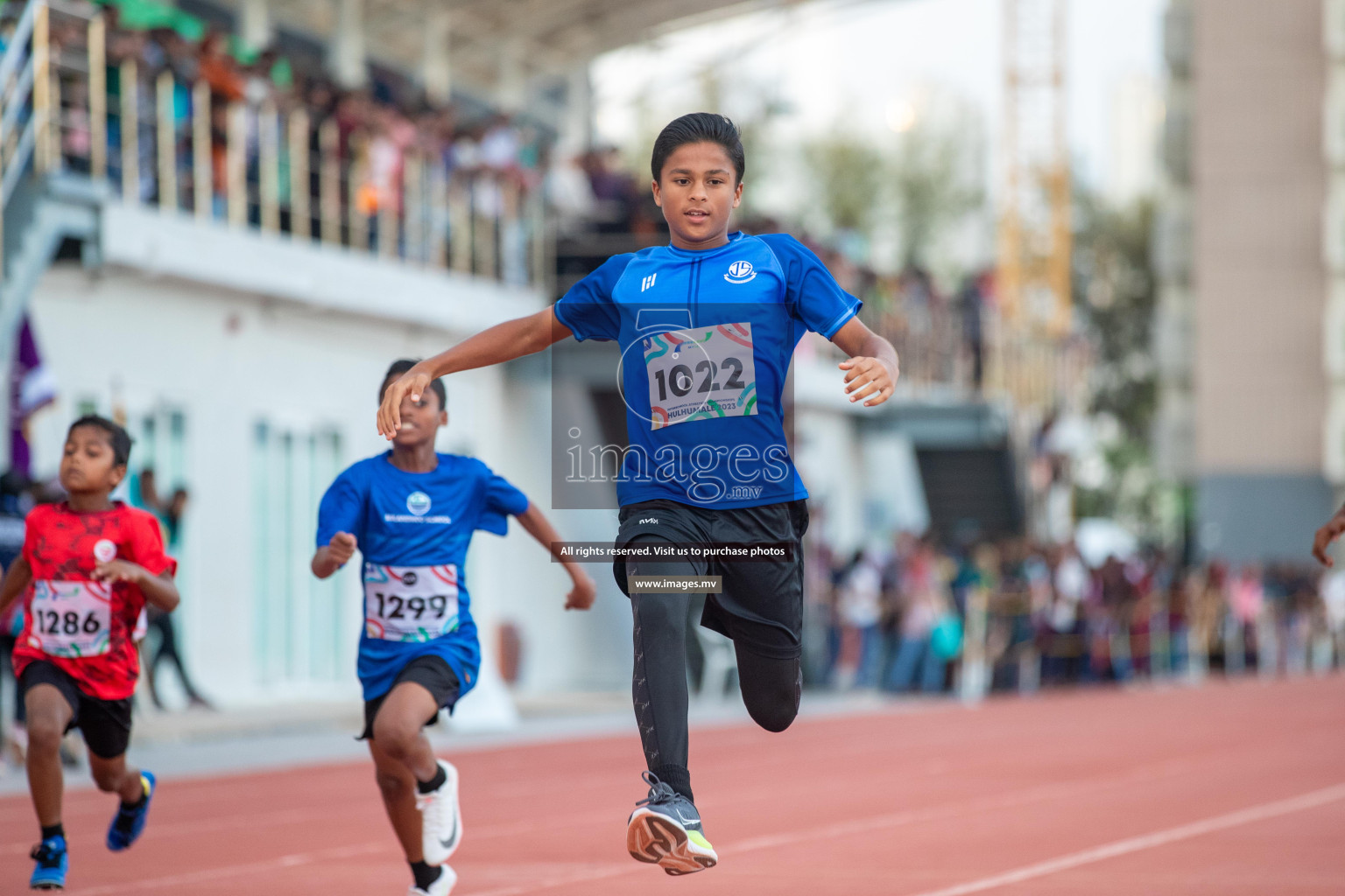 Day three of Inter School Athletics Championship 2023 was held at Hulhumale' Running Track at Hulhumale', Maldives on Tuesday, 16th May 2023. Photos: Nausham Waheed / images.mv