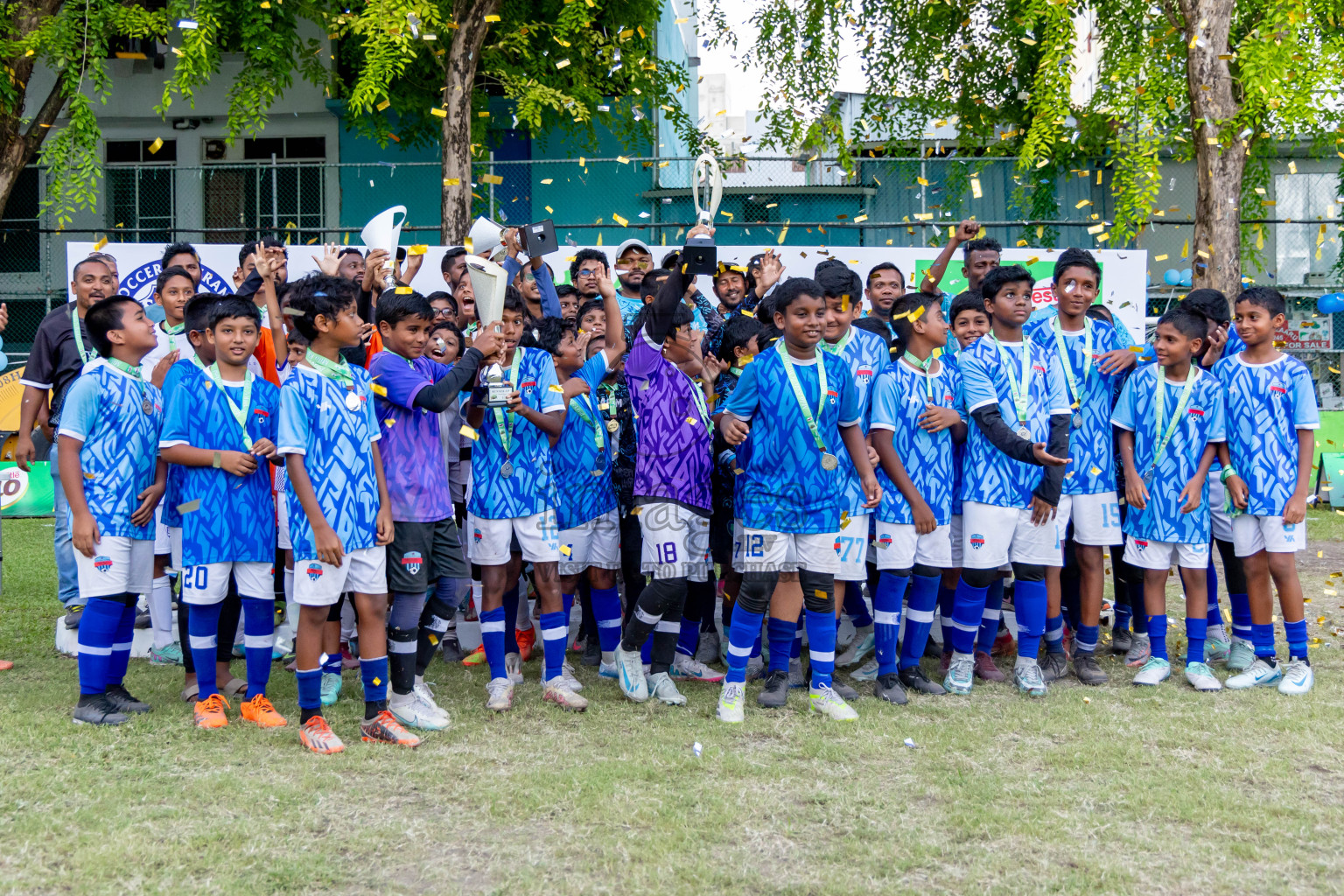 Day 3 MILO Kids 7s Weekend 2024 held in Male, Maldives on Saturday, 19th October 2024. Photos: Nausham Waheed / images.mv