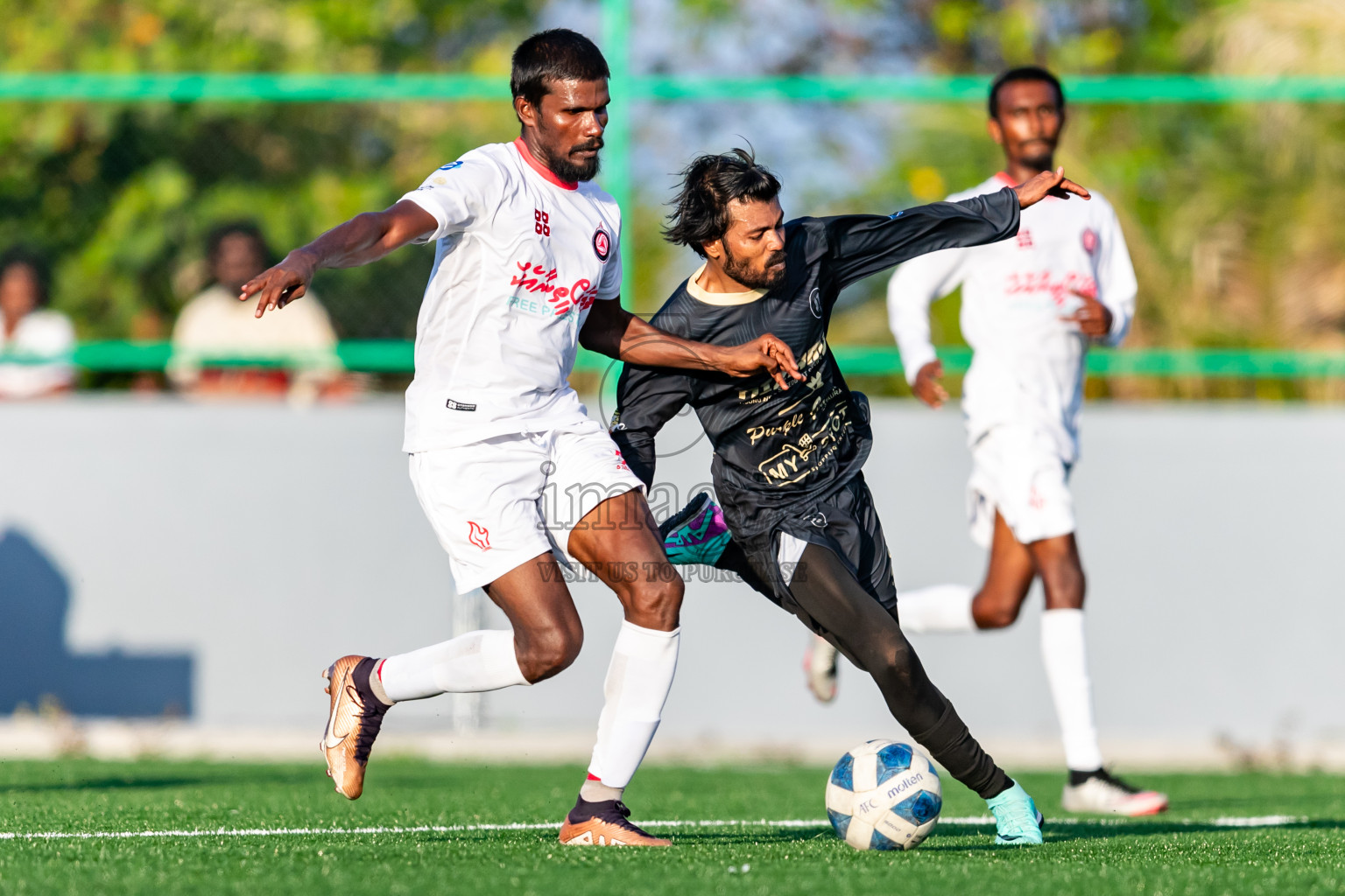 Furious FC vs JT Sports from Manadhoo Council Cup 2024 in N Manadhoo Maldives on Saturday, 24th February 2023. Photos: Nausham Waheed / images.mv