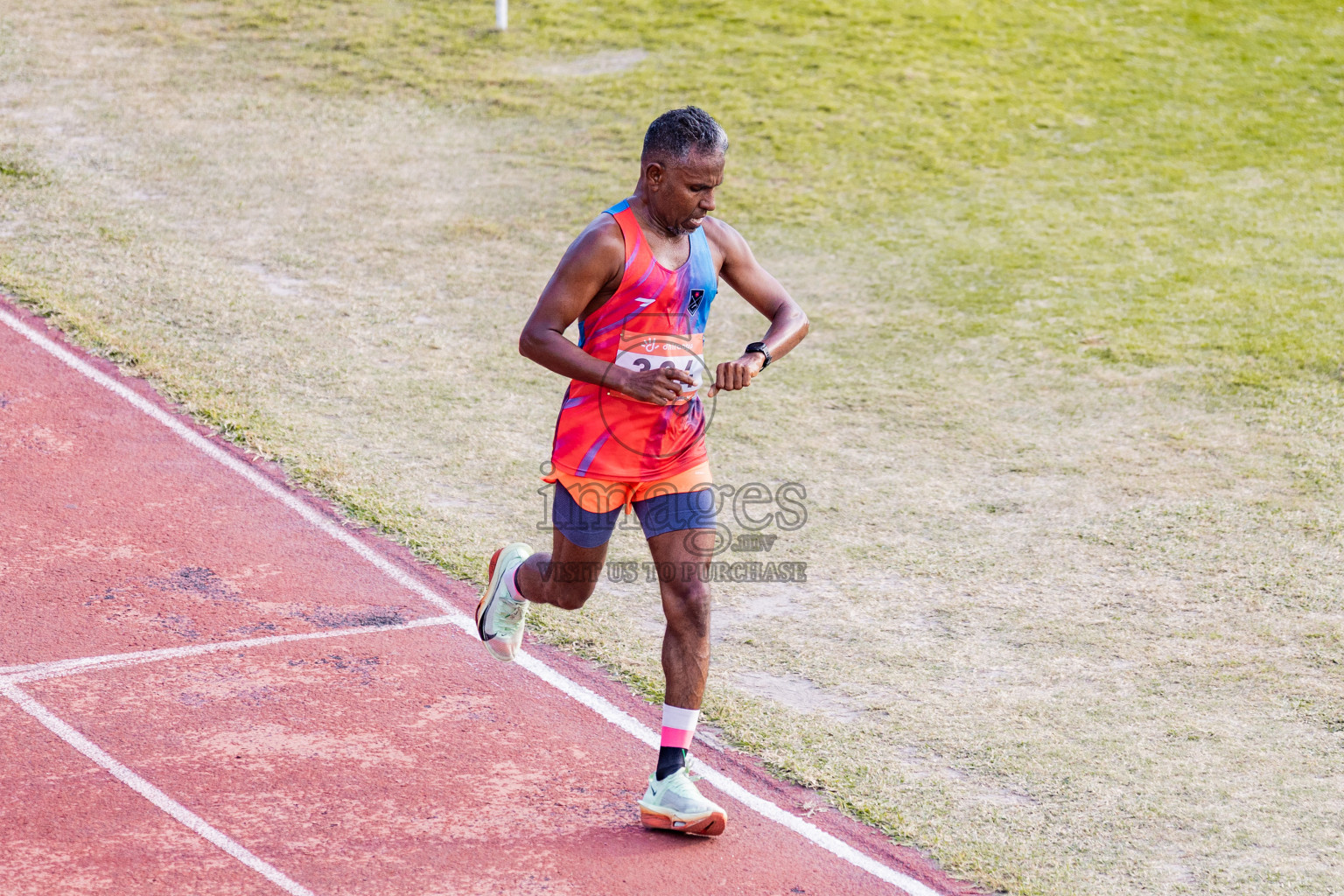 Day 1 of National Athletics Championship 2025 was held at Ekuveni Running Ground in Male', Maldives on Thursday, 14th August 2025. Photos: Areef Adam / images.mv