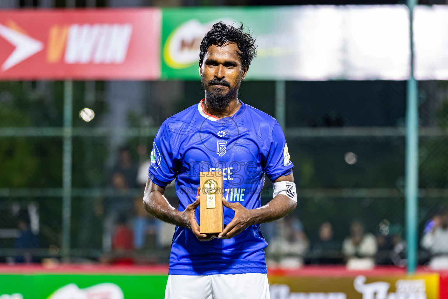Team Naivaadhoo vs Club Combination in Day 1 of Kings Cup of Club Maldives Cup 2025 held in Rehendi Futsal Ground, Hulhumale', Maldives on Saturday, 30th August 2025. Photos: Areef / images.mv
