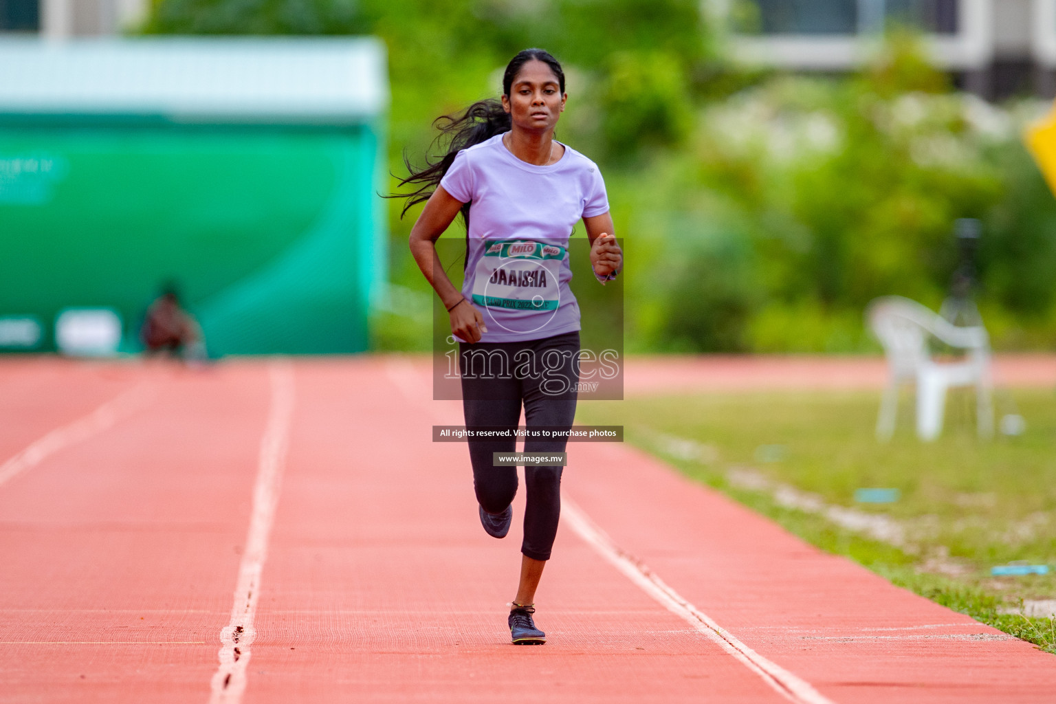 Day 1 of National Grand Prix 2022 on 11 November 2022 in Hulhumale Running Track, Hulhumale, Maldives. Photos: Hassan Simah / images.mv