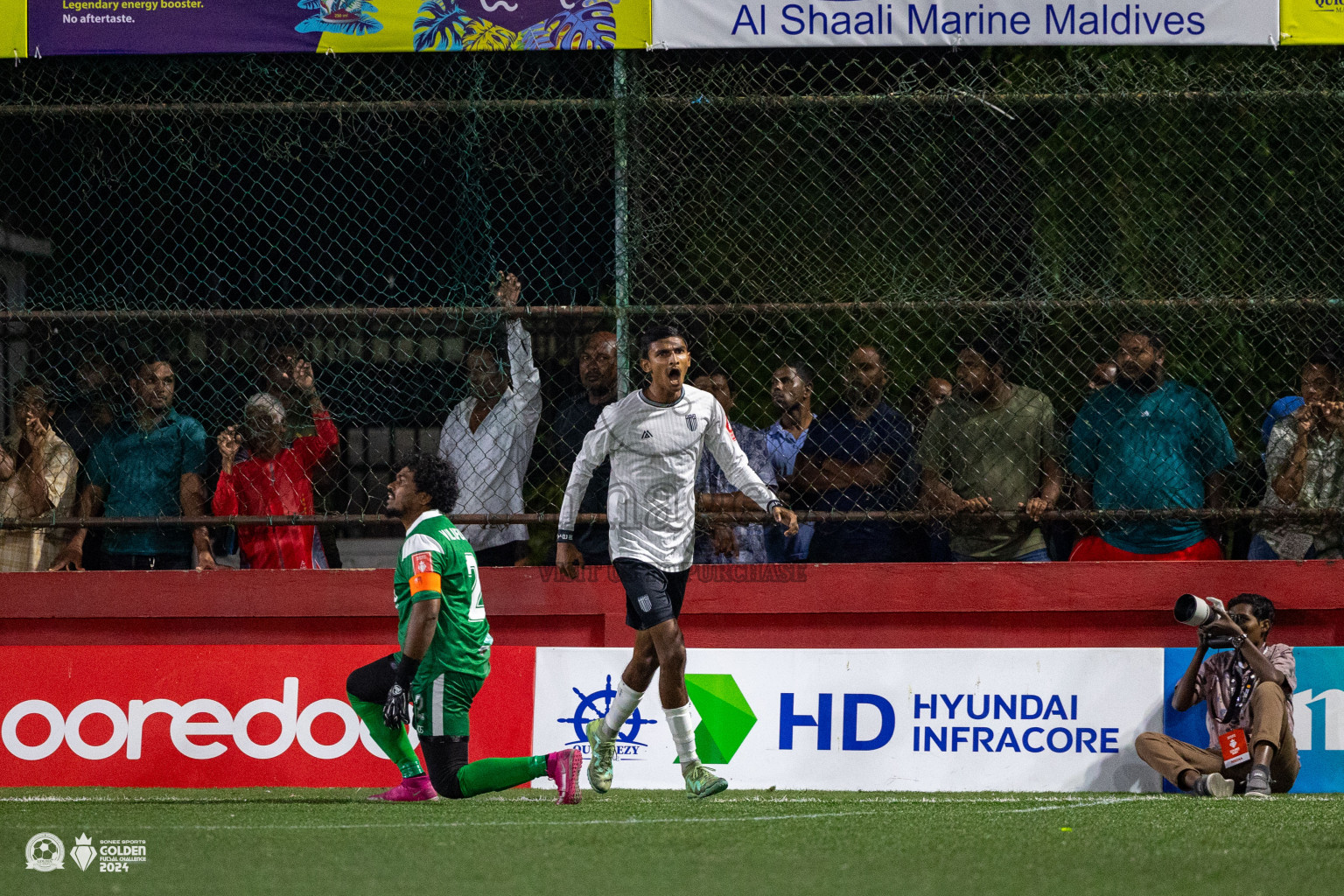 Th Vilufuhsi vs Th Buruni in Day 3 of Golden Futsal Challenge 2024 was held on Wednesday, 17th January 2024, in Hulhumale', Maldives
Photos: Ismail Thoriq / images.mv