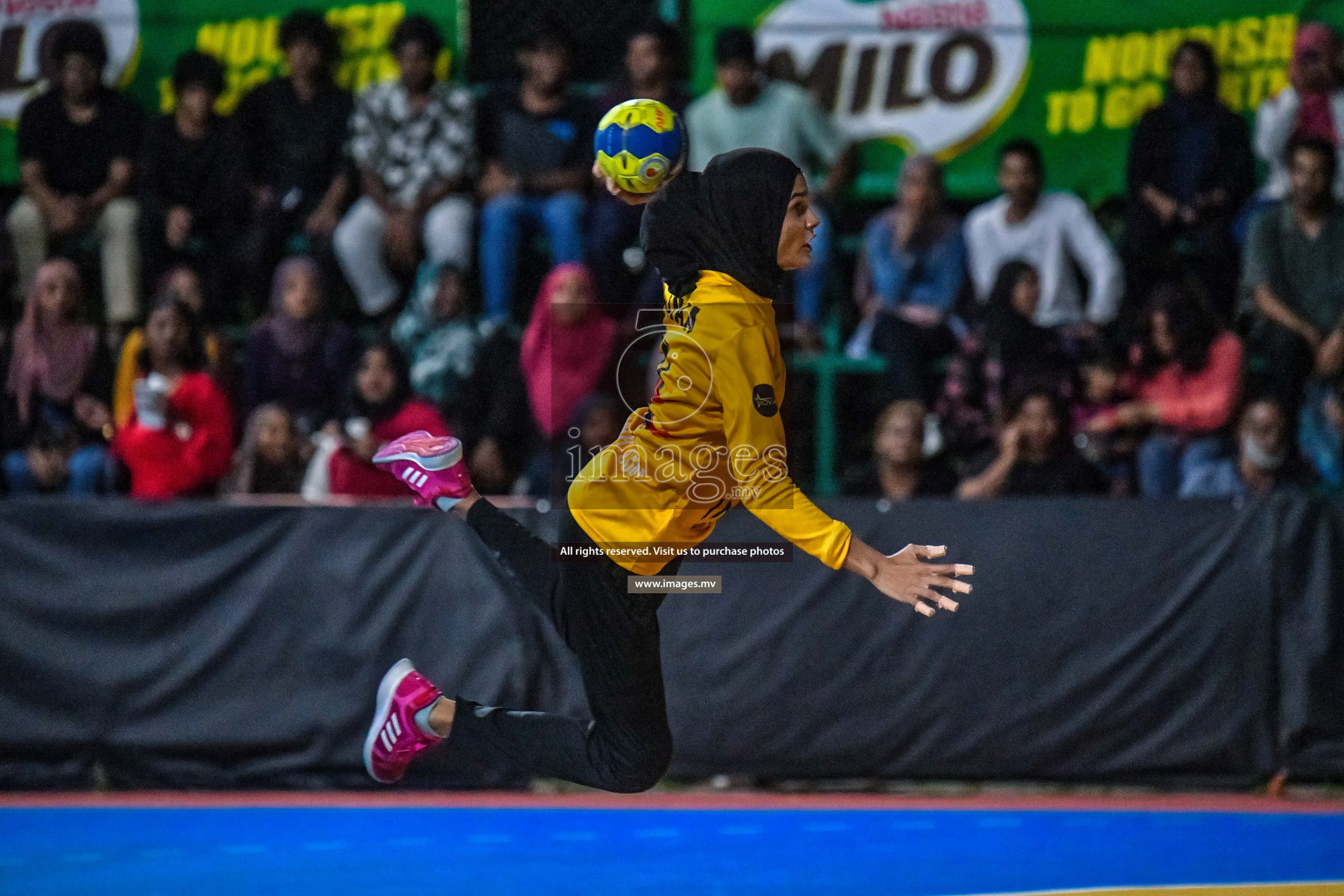 Milo 5th Handball Championship 2022 Womens Division Final REDHAWKS SC vs ORYX HBC on 7th Aug 2022, held in, Male', Maldives Photos: Nausham Waheed / Images.mv
