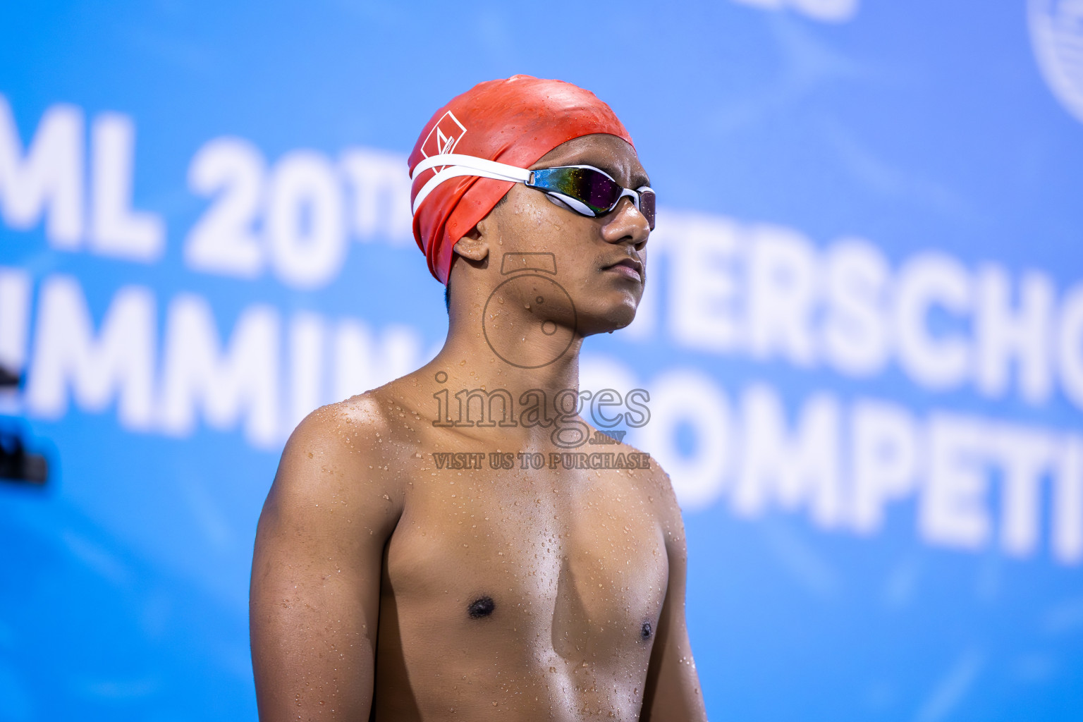 Day 2 of 20th BML Inter-school Swimming Competition 2024 held in Hulhumale', Maldives on Sunday, 13th October 2024. Photos: Ismail Thoriq / images.mv