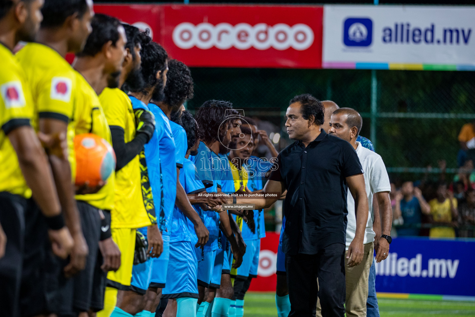 Team FSM vs Club HDC in the Quarter Finals of Club Maldives 2021 held at Hulhumale;, on 12th December 2021 Photos: Ismail Thoriq / images.mv