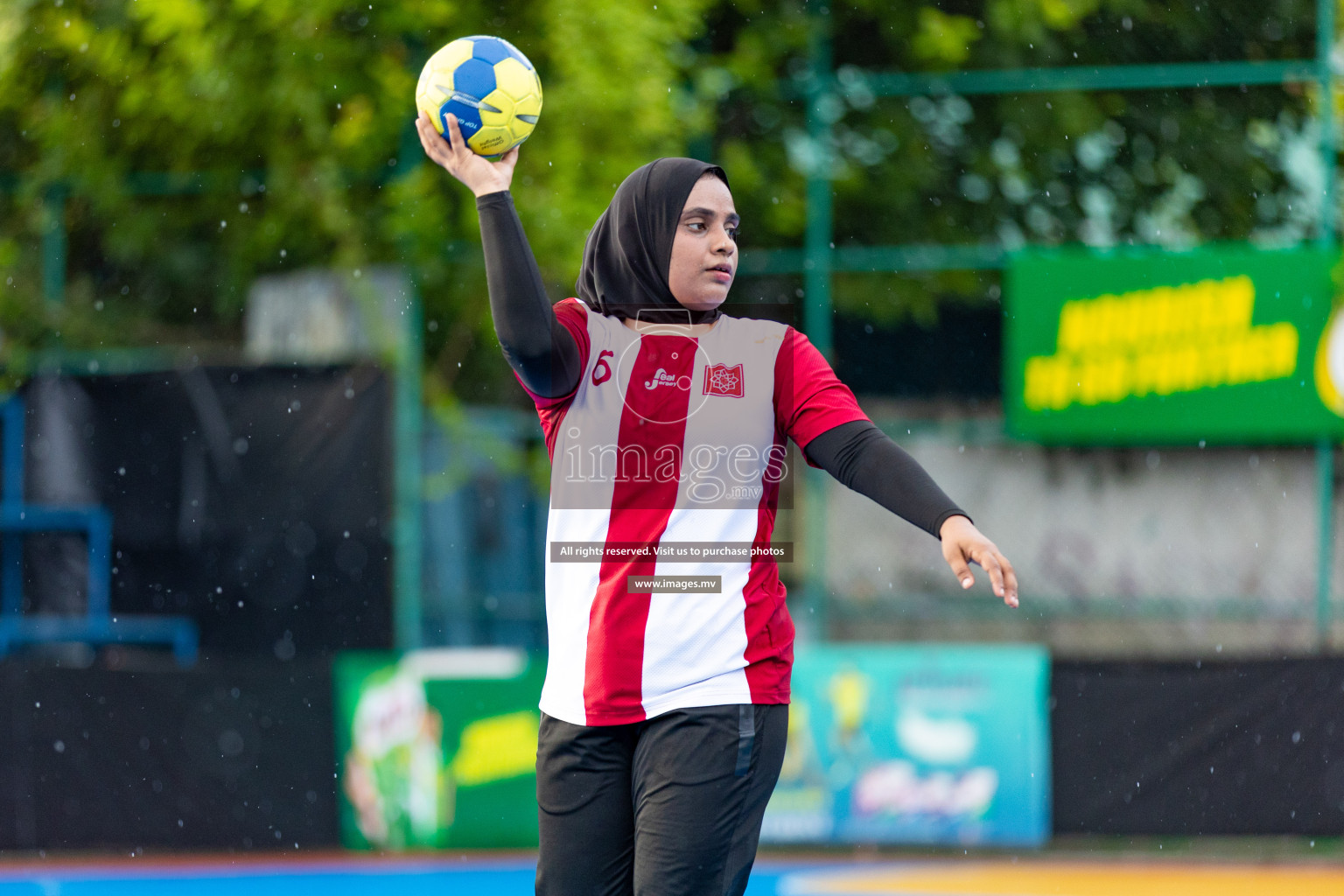 Day 1 of 7th Inter-Office/Company Handball Tournament 2023, held in Handball ground, Male', Maldives on Friday, 16th September 2023 Photos: Nausham Waheed/ Images.mv