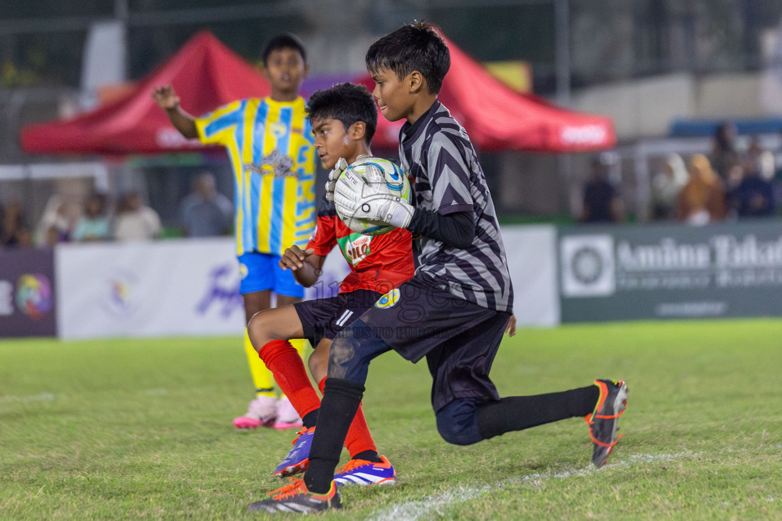 TC vs Valencia  (U12) in Day 5 of Dhivehi Youth League 2024 held at Henveiru Stadium on Friday 29th November 2024. Photos: Shuu Abdul Sattar/ Images.mv