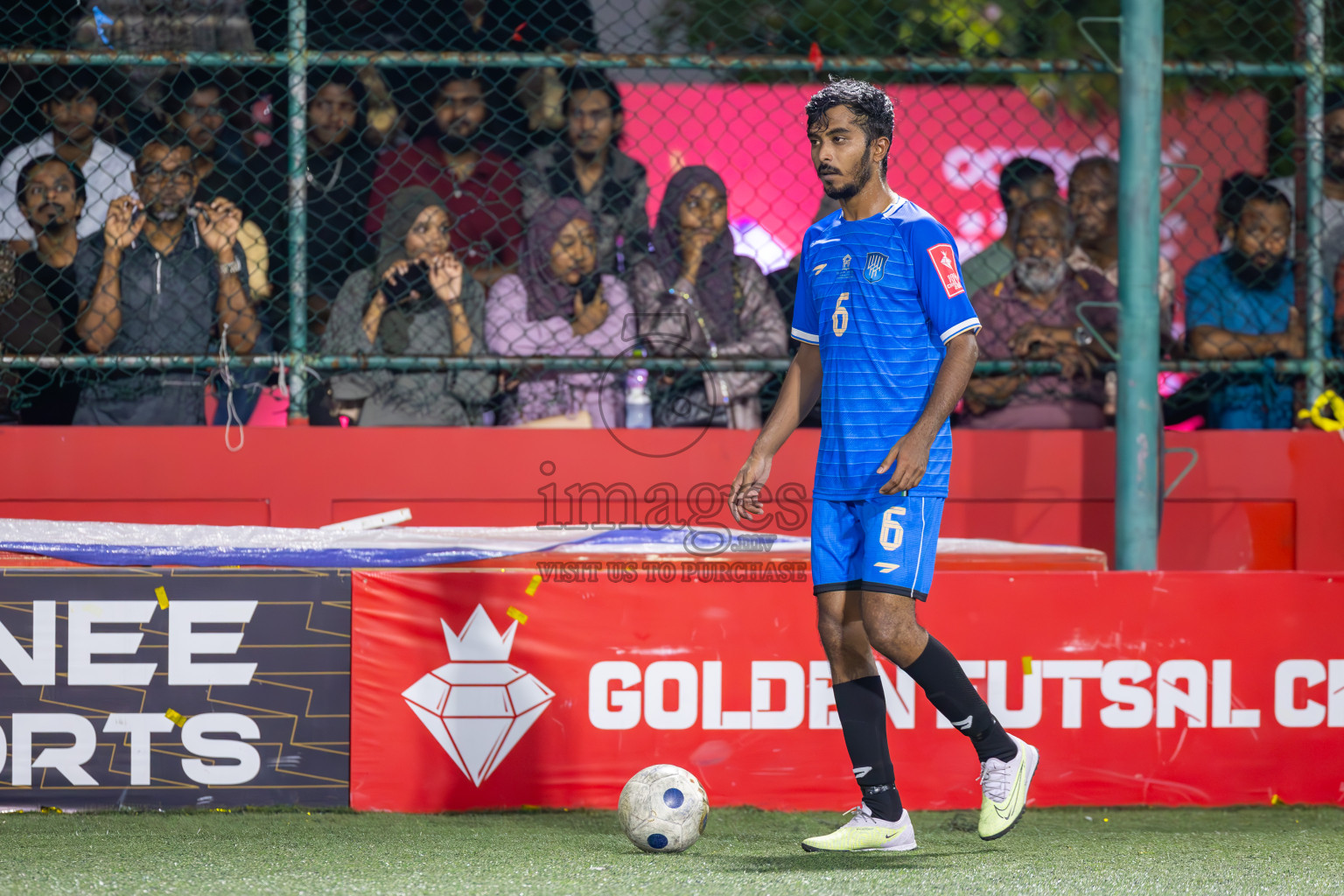 B Eydhafushi vs Lh Kurendhoo in Zone Round on Day 31 of Golden Futsal Challenge 2025 was held on Tuesday, 4th February 2025, in Hulhumale', Maldives.
Photos: Ismail Thoriq / images.mv