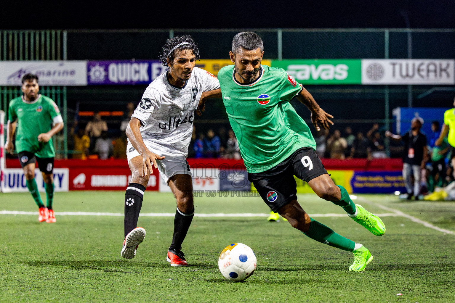 GDh Madaveli VS GDh Thinadhoo in Day 7 of Golden Futsal Challenge 2025 was held on Saturday, 11th January 2025, in Hulhumale', Maldives Photos: Nausham Waheed / images.mv