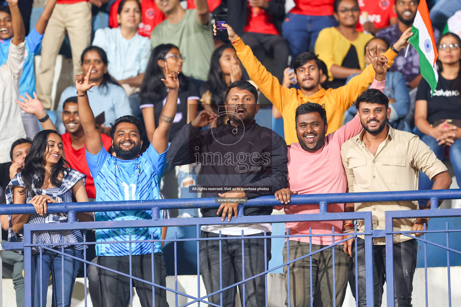 Nepal vs India in SAFF Championship 2023 held in Sree Kanteerava Stadium, Bengaluru, India, on Saturday, 24th June 2023. Photos: Nausham Waheed, Hassan Simah / images.mv