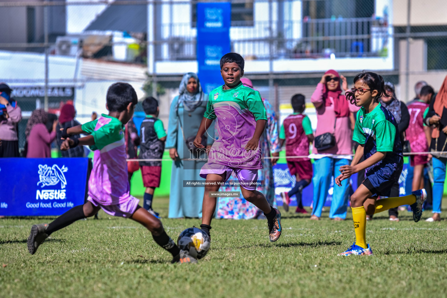 Day 2 of Milo Kids Football Fiesta 2022 was held in Male', Maldives on 20th October 2022. Photos: Nausham Waheed/ images.mv