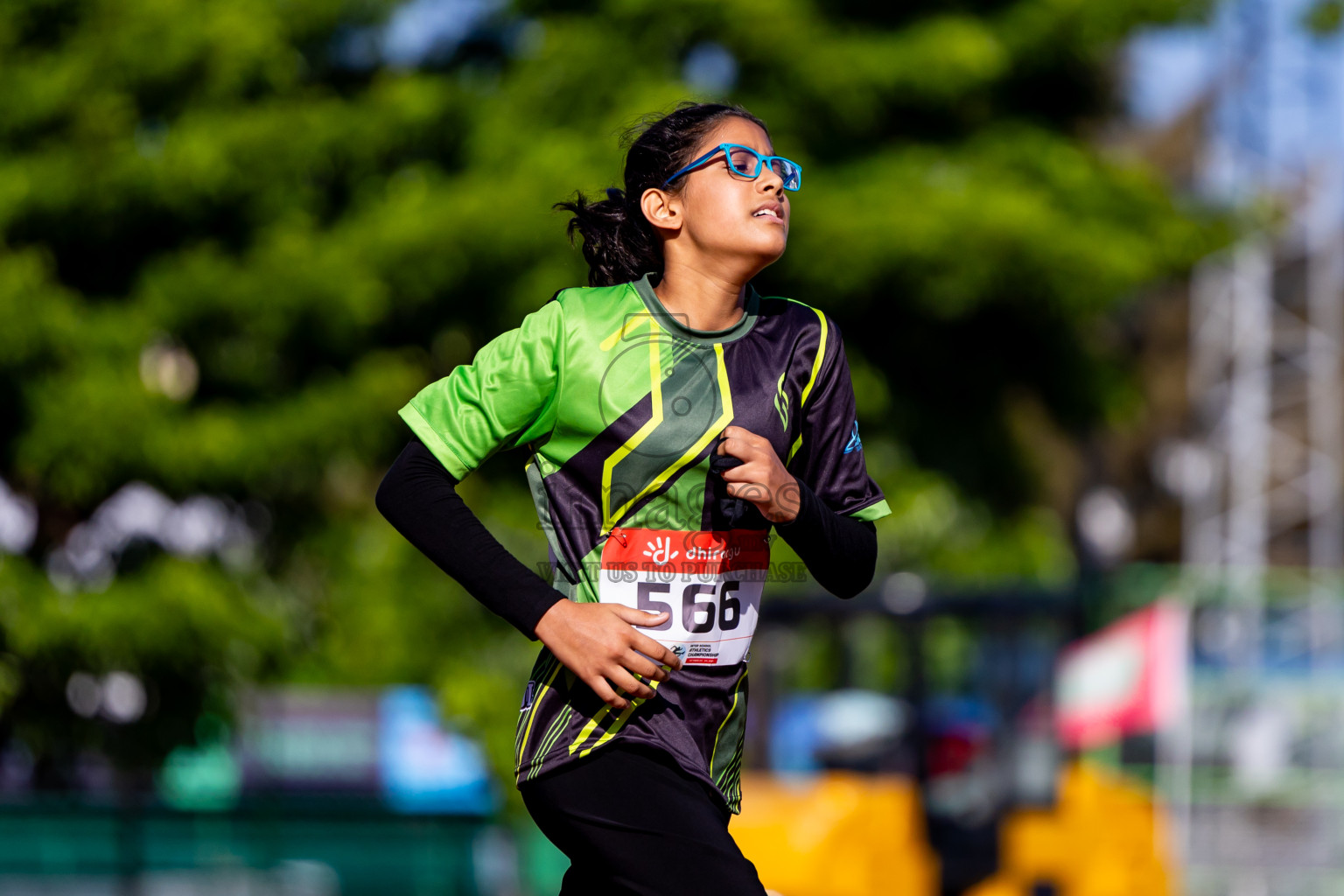Day 1 of Inter-school Athletics Championship 2025 held in Ekuveni Synthetic Track, Male', Maldives on Monday, 06th October 2025. Photos by: Nausham Waheed / Images.mv