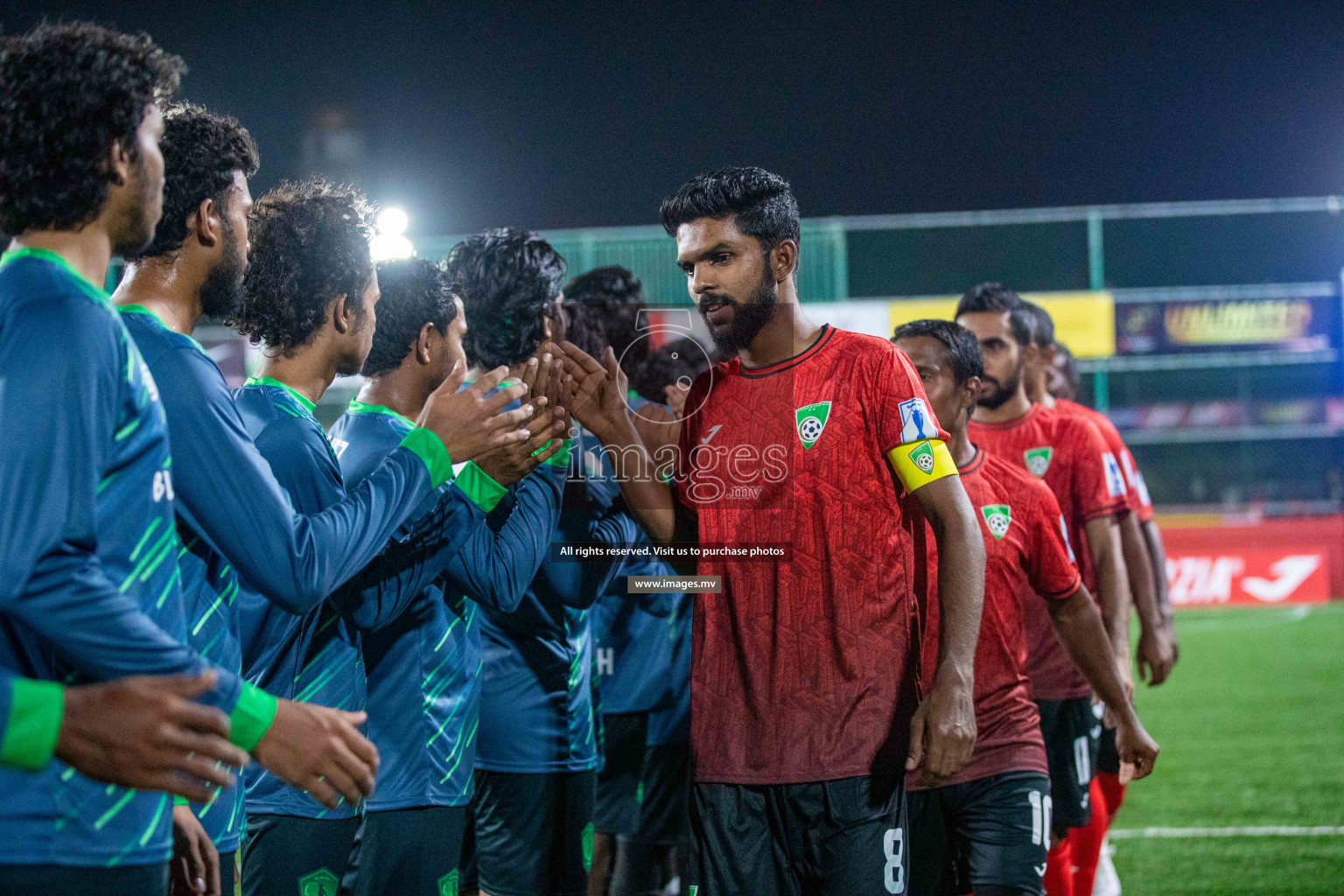 Sh. Foakaidhoo vs Sh. Feevah in Day 2 of Golden Futsal Challenge 2023 on 06 February 2023 in Hulhumale, Male, Maldives