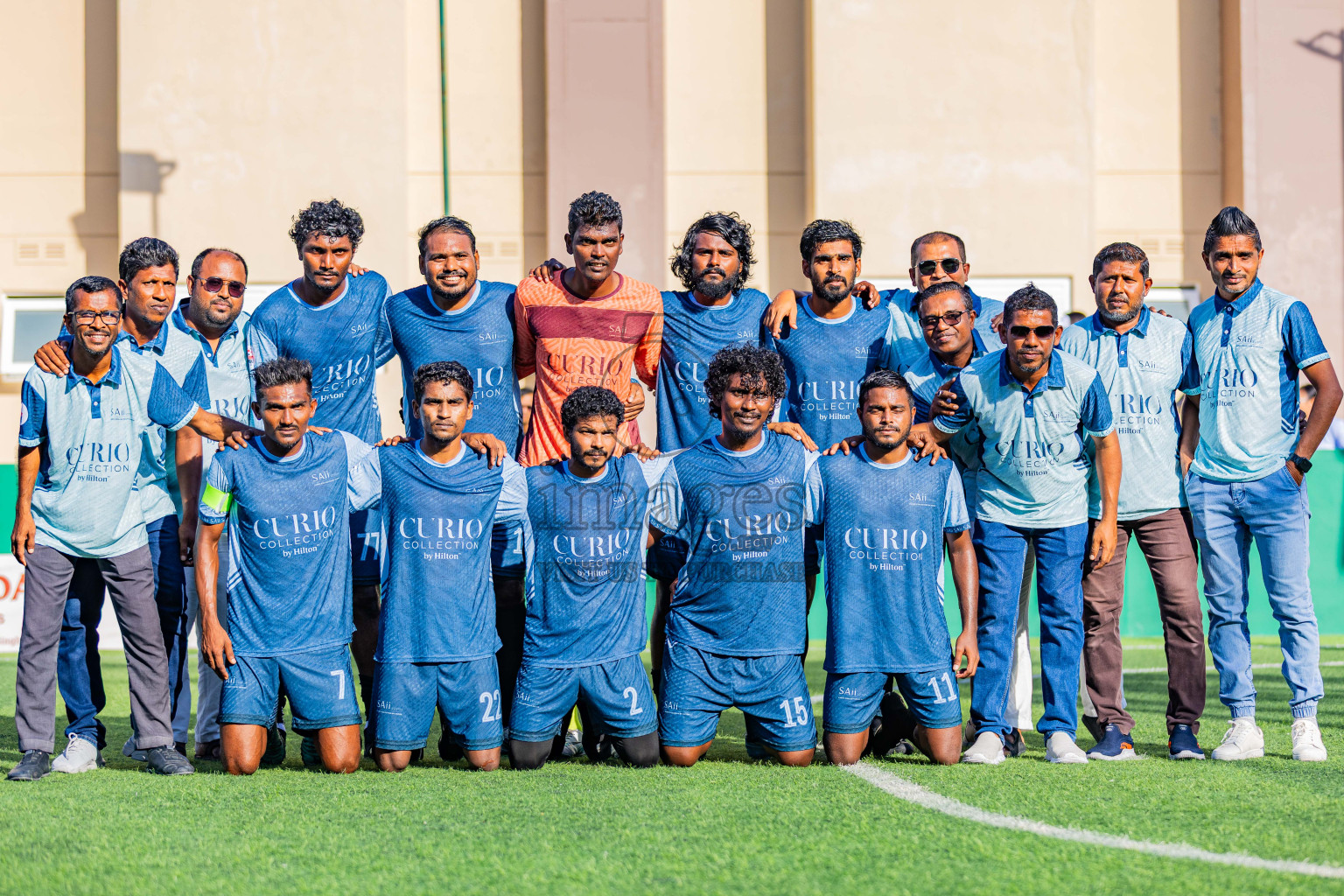 Kandooma vs SAII Lagoon in Resort League 2025 (South Male Zone) day 5 was held on Thursday, 2nd October 2025 in Crossroads's Maldives, Photos: Areef Adam / images.mv